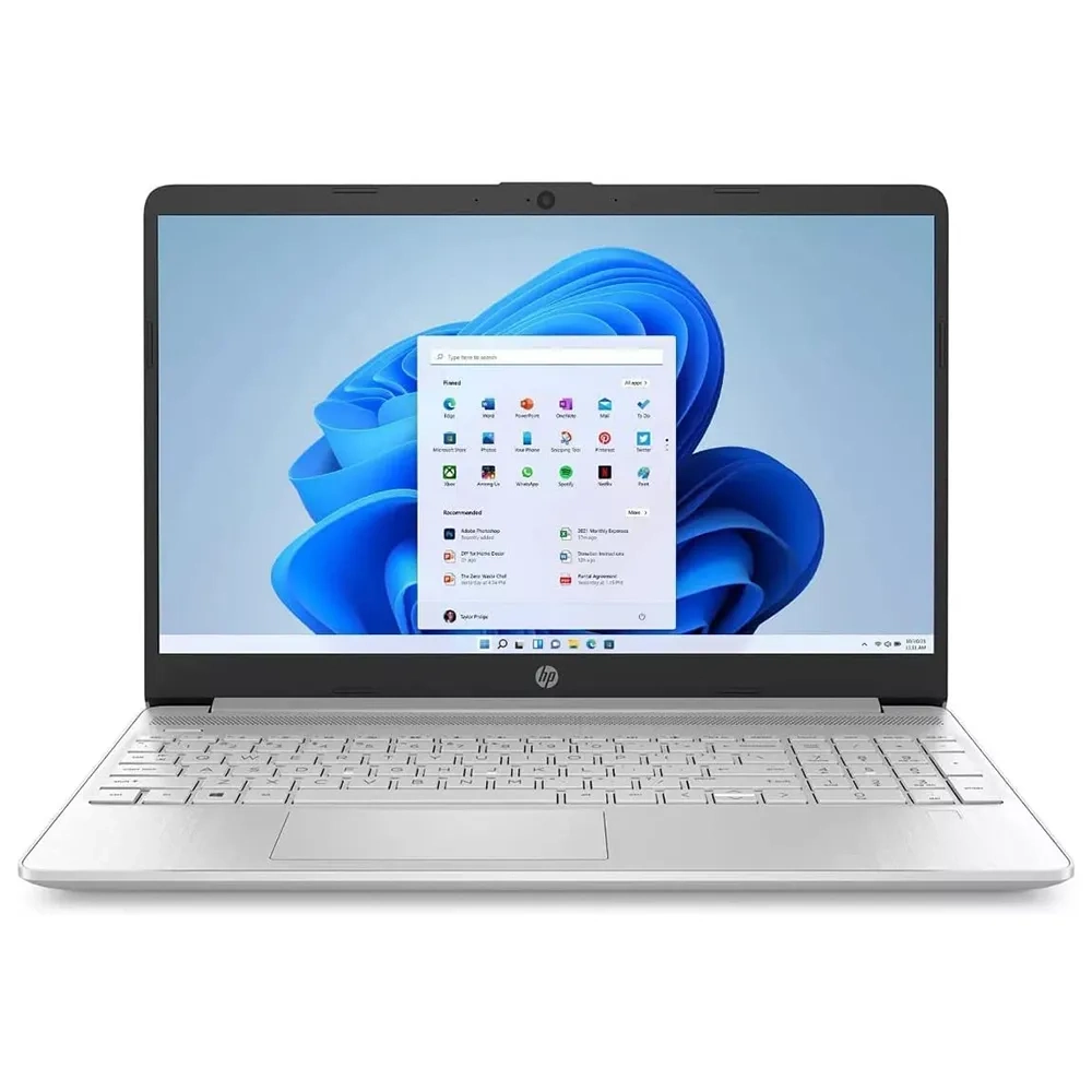 Hp 15-dw Laptop, 15.6 Inch Fhd, 11th Gen Intel Core I3 Hd Graphics, 256GB Ssd, 4GB Ram, Windows 10 Home, Silver, Laptop