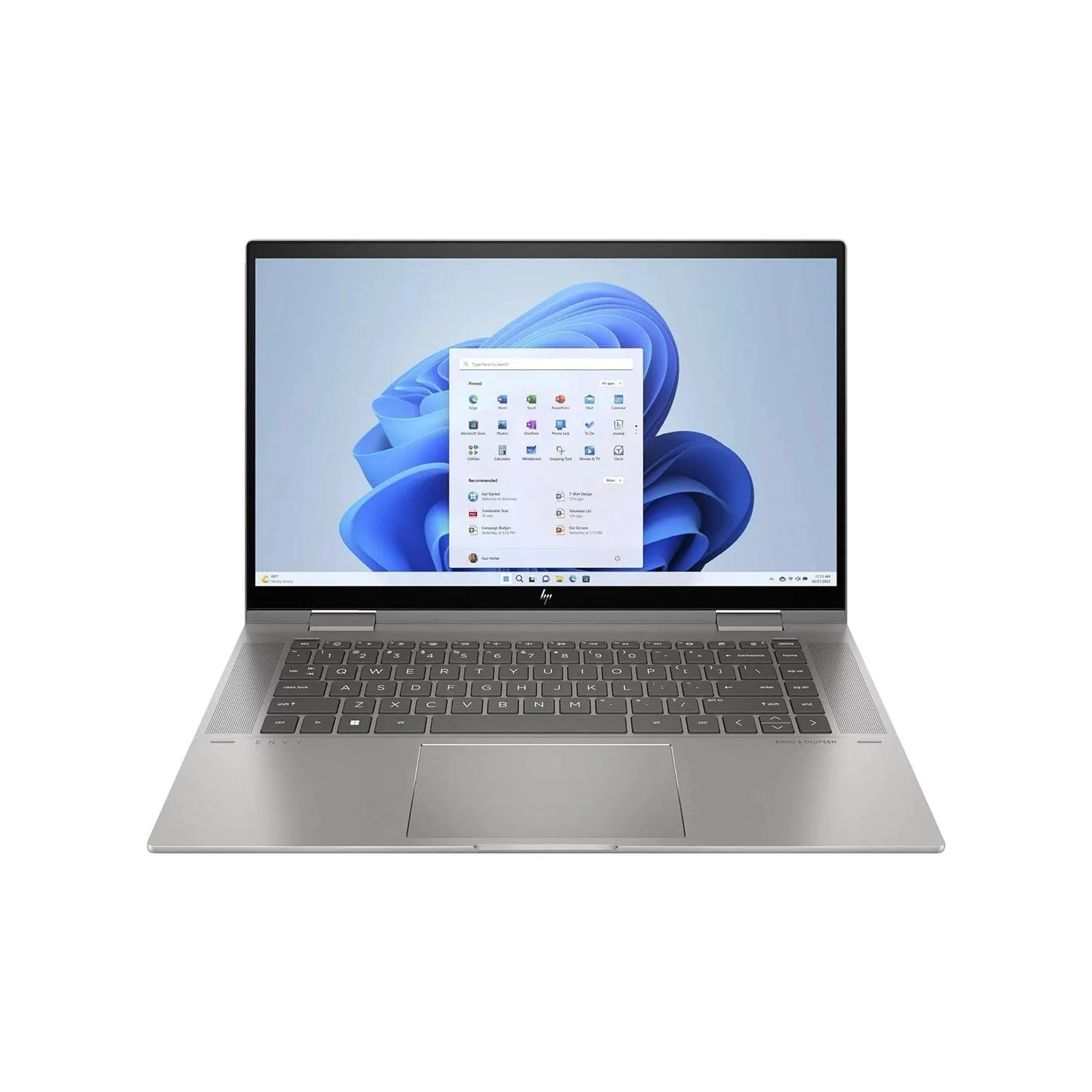Hp 2023 Envy X360 2-in-1 Laptop, Intel Core I7-1355u, 64GB Ram, 2TB Ssd, 15.6 Inch Fhd Touch Screen, Windows 11, Platinum Grey, With Styles Pen International Version