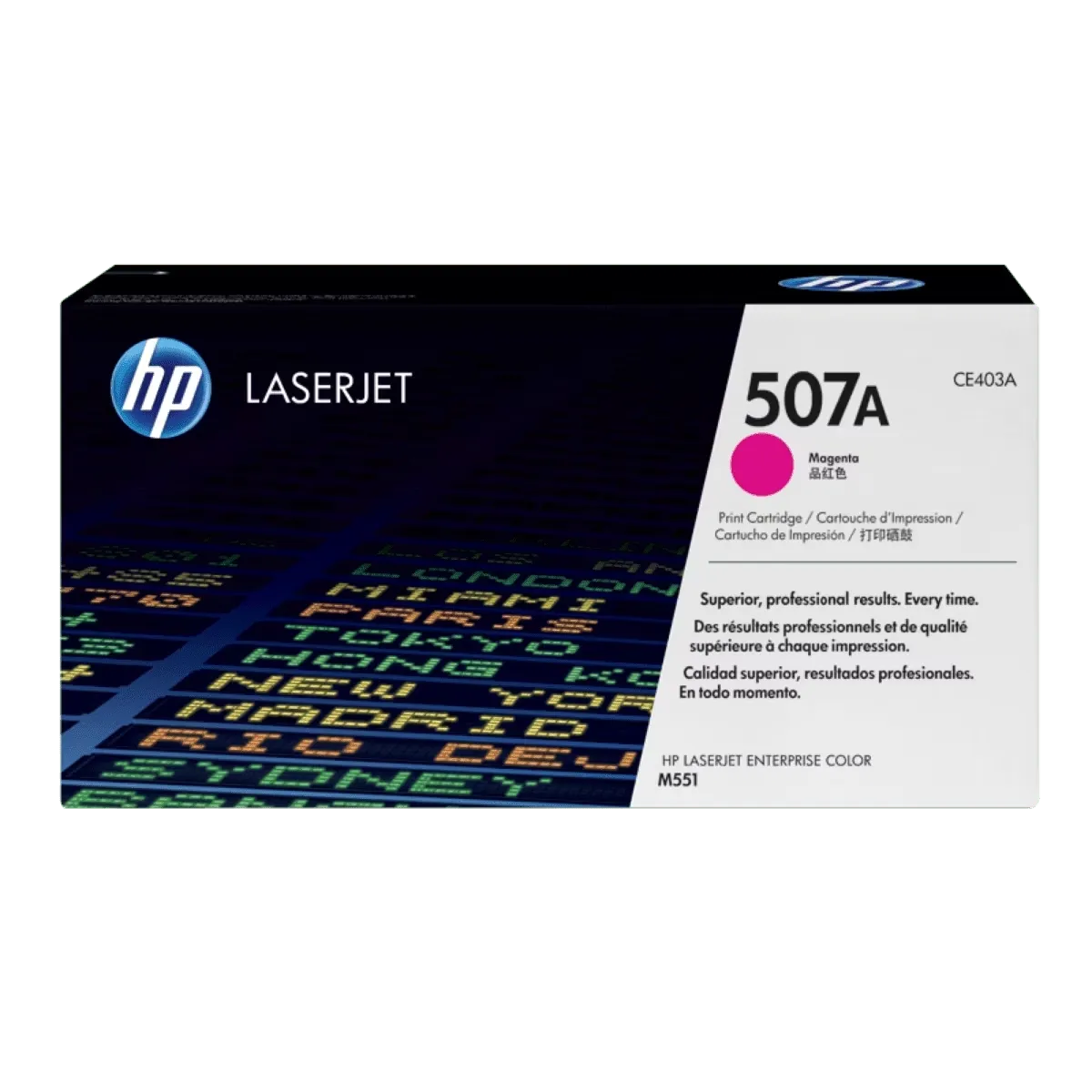 Hp 507a Magenta Original Laserjet Toner Cartridge