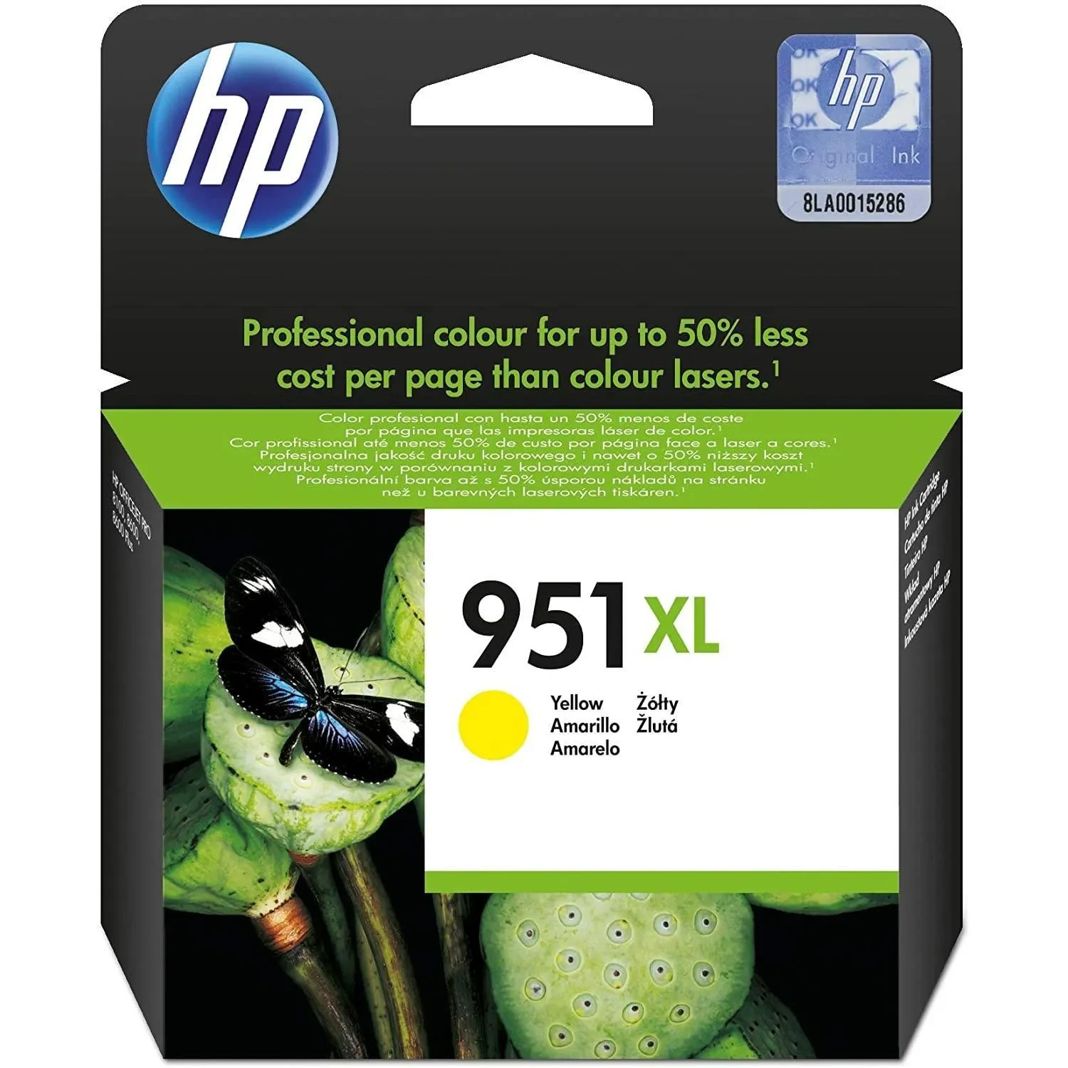 Hp 951xl Original Ink Advantage Cartridge Cn048ae Yellow