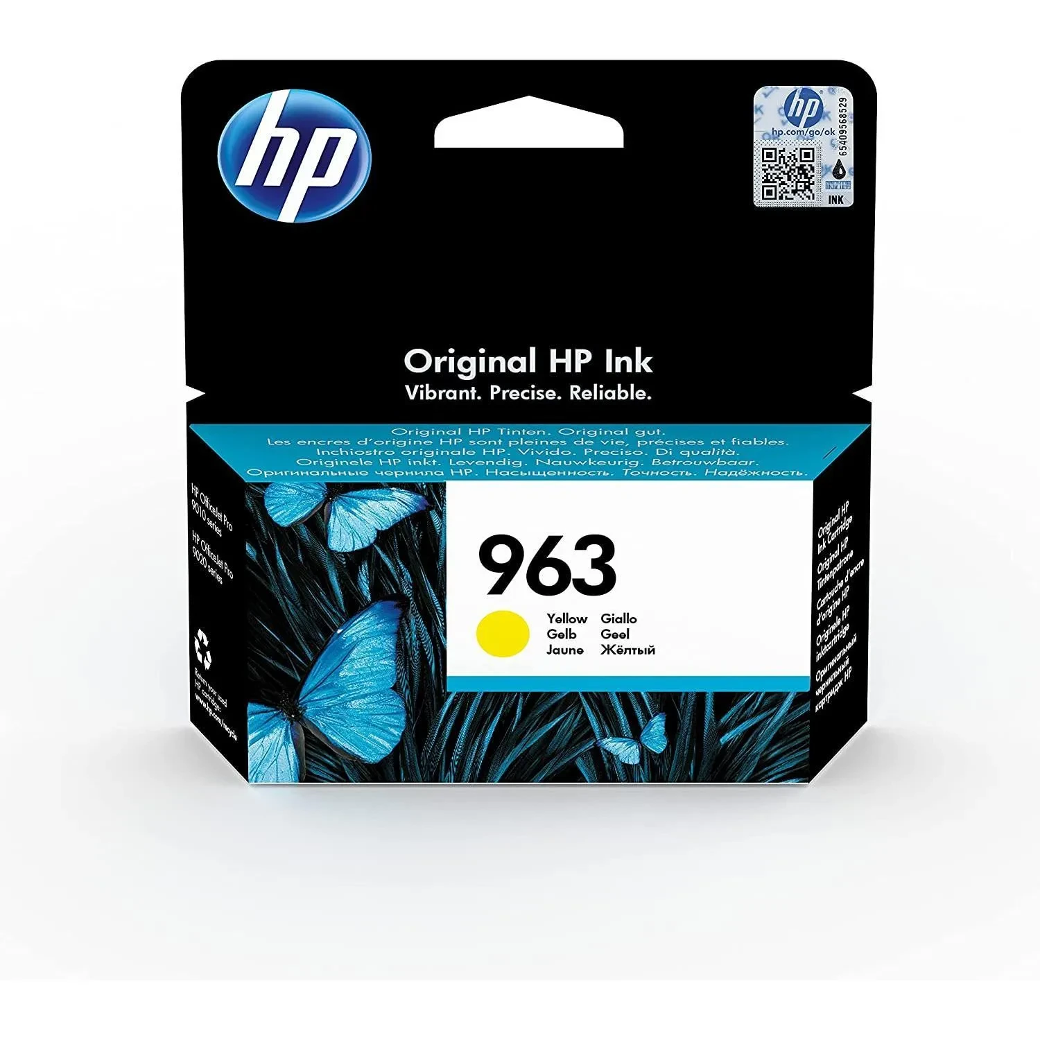 Hp 963 Original Ink Cartridge Yellow