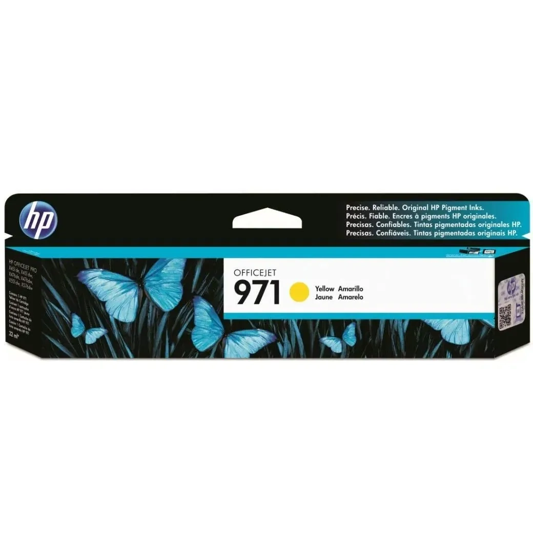 Hp 971 Pagewide Cartridge Yellow Cn624am