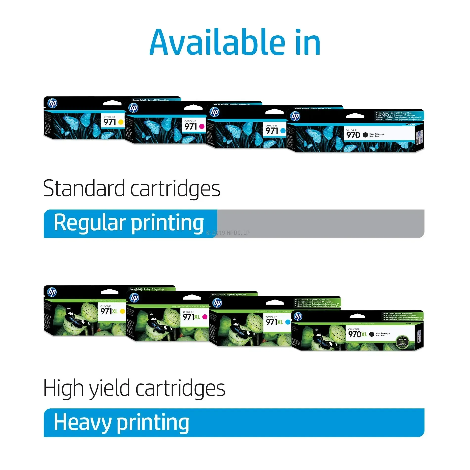 Hp 971 Pagewide Cartridge Yellow Cn624am