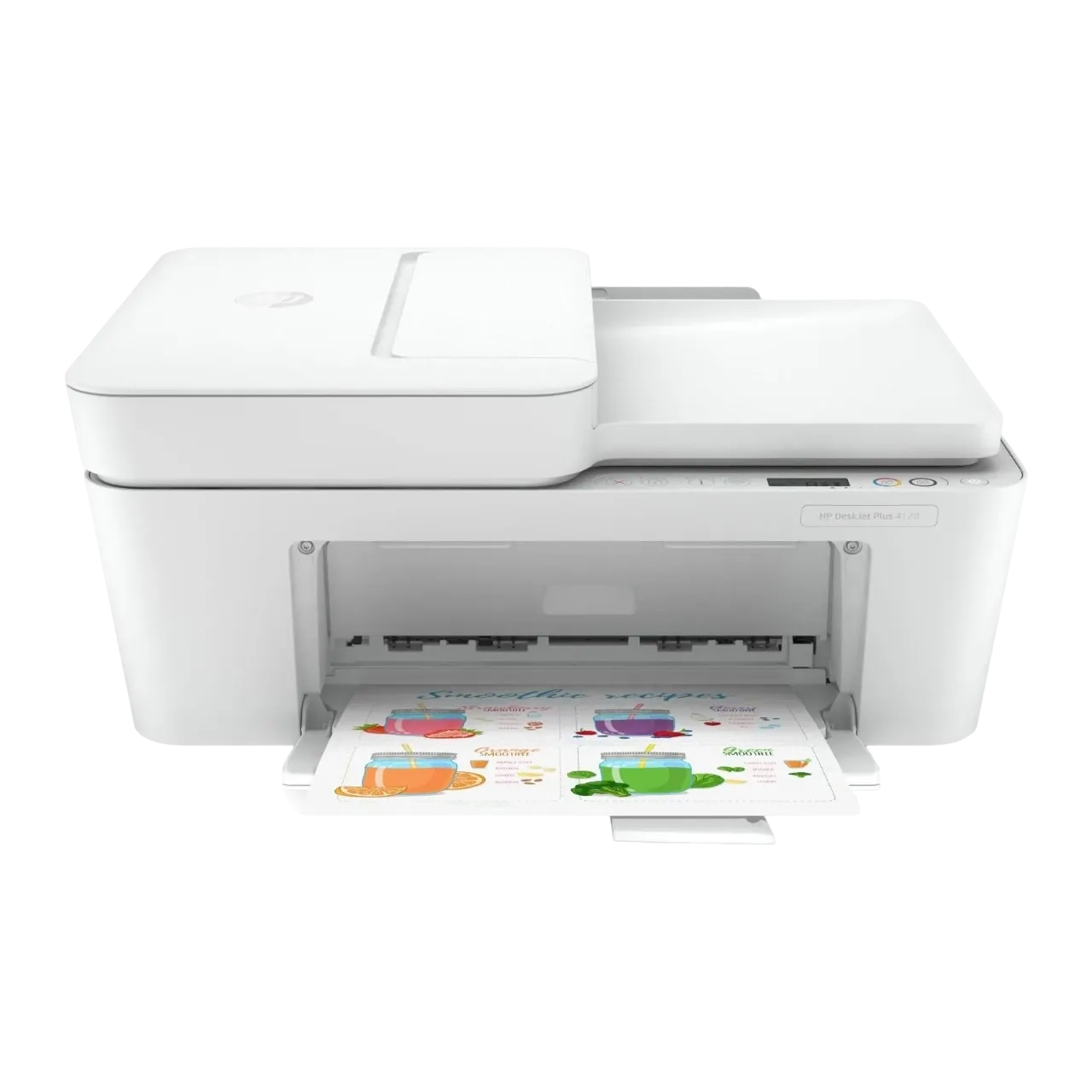 Hp Deskjet Plus All-in-one Printer Wireless Print, Copy, Scan & Send Mobile Fax White 4120