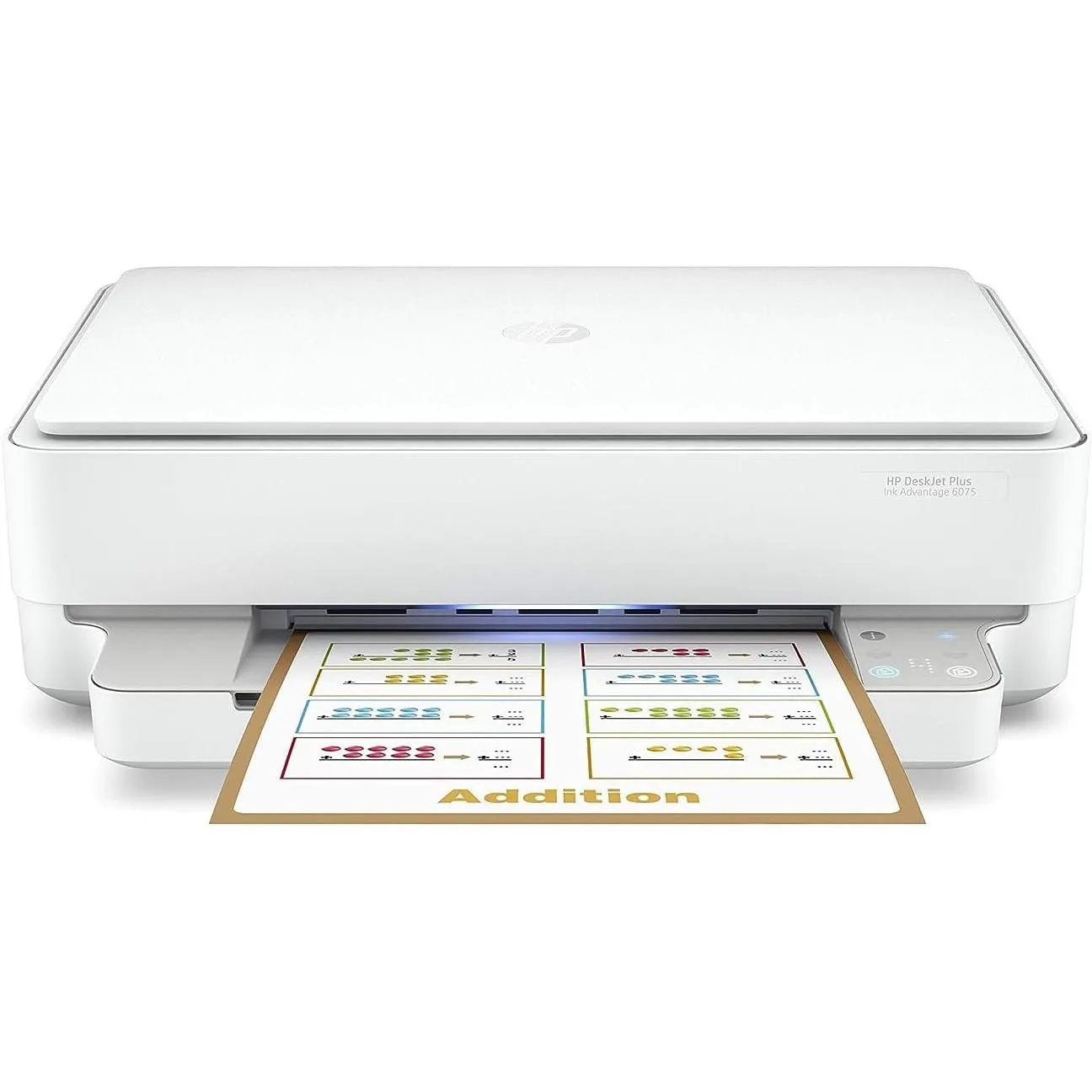 Hp Deskjet Plus Ink Advantage 6075 Printer All-in-one, Wireless, Print, Copy & Scan Inkjet Printer 5se22c