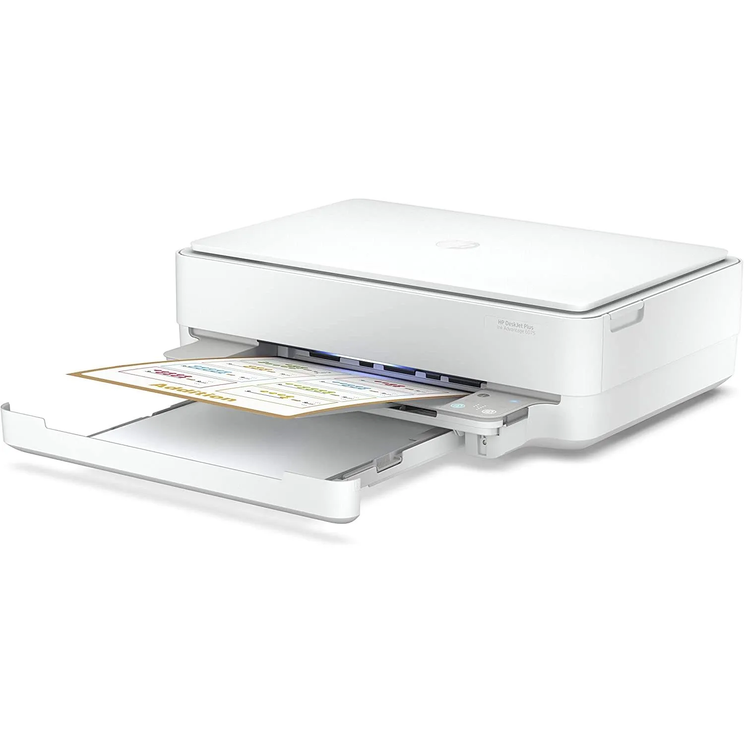 Hp Deskjet Plus Ink Advantage 6075 Printer All-in-one, Wireless, Print, Copy & Scan Inkjet Printer 5se22c