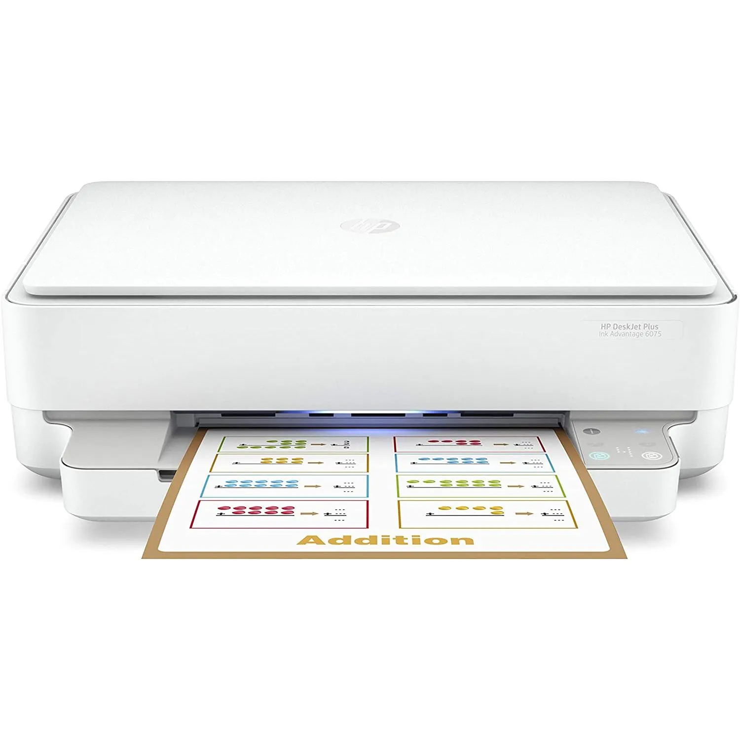 Hp Deskjet Plus Ink Advantage 6075 Printer All-in-one, Wireless, Print, Copy & Scan Inkjet Printer 5se22c