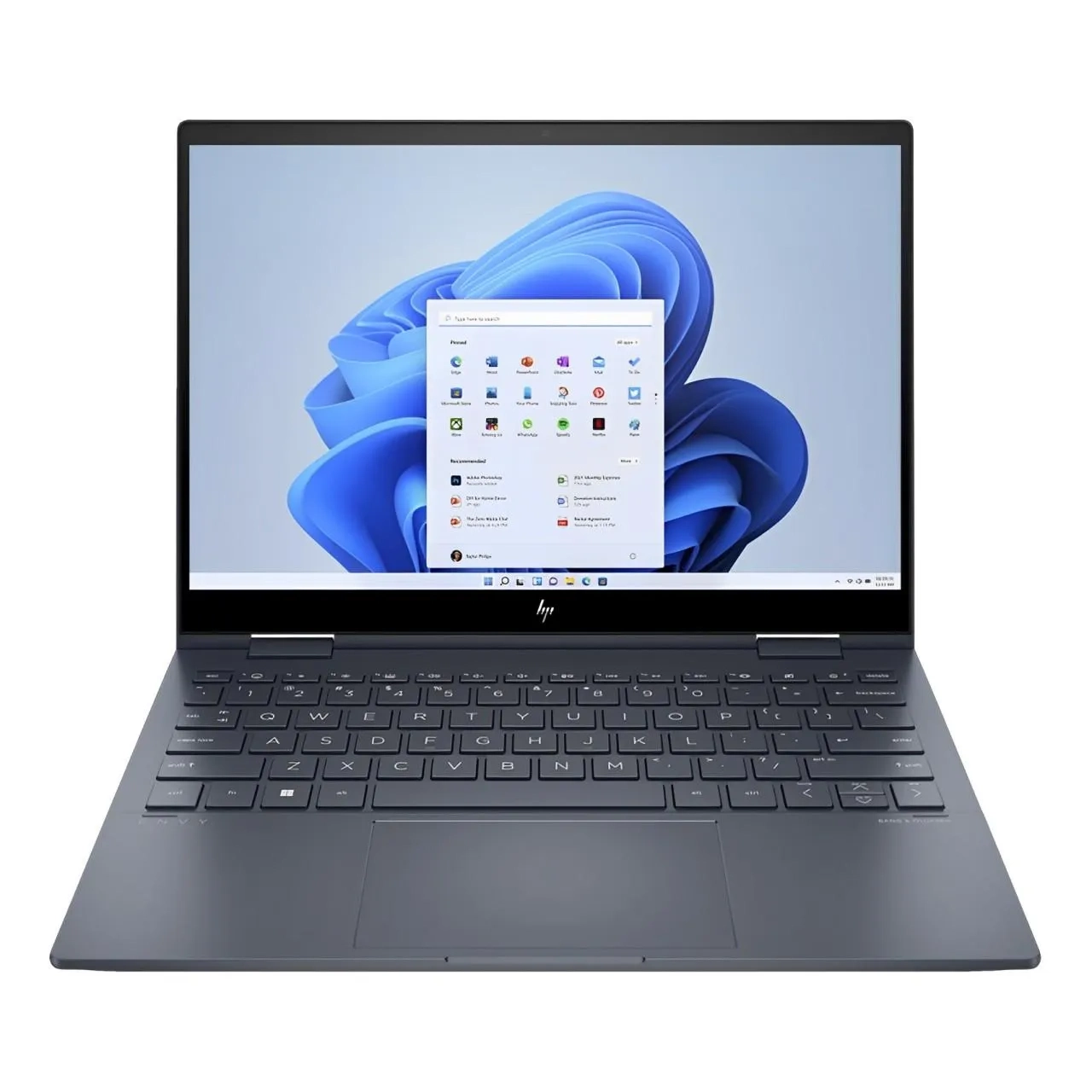 Hp Envy X360 2-in-1 Laptop, Windows 11 Home, 13.3, Touch Screen, Intel Core I7-1250u, 16GB Ram, 512GB Ssd, 2.8k, Space Blue 822s2ea 13-bf0017ne