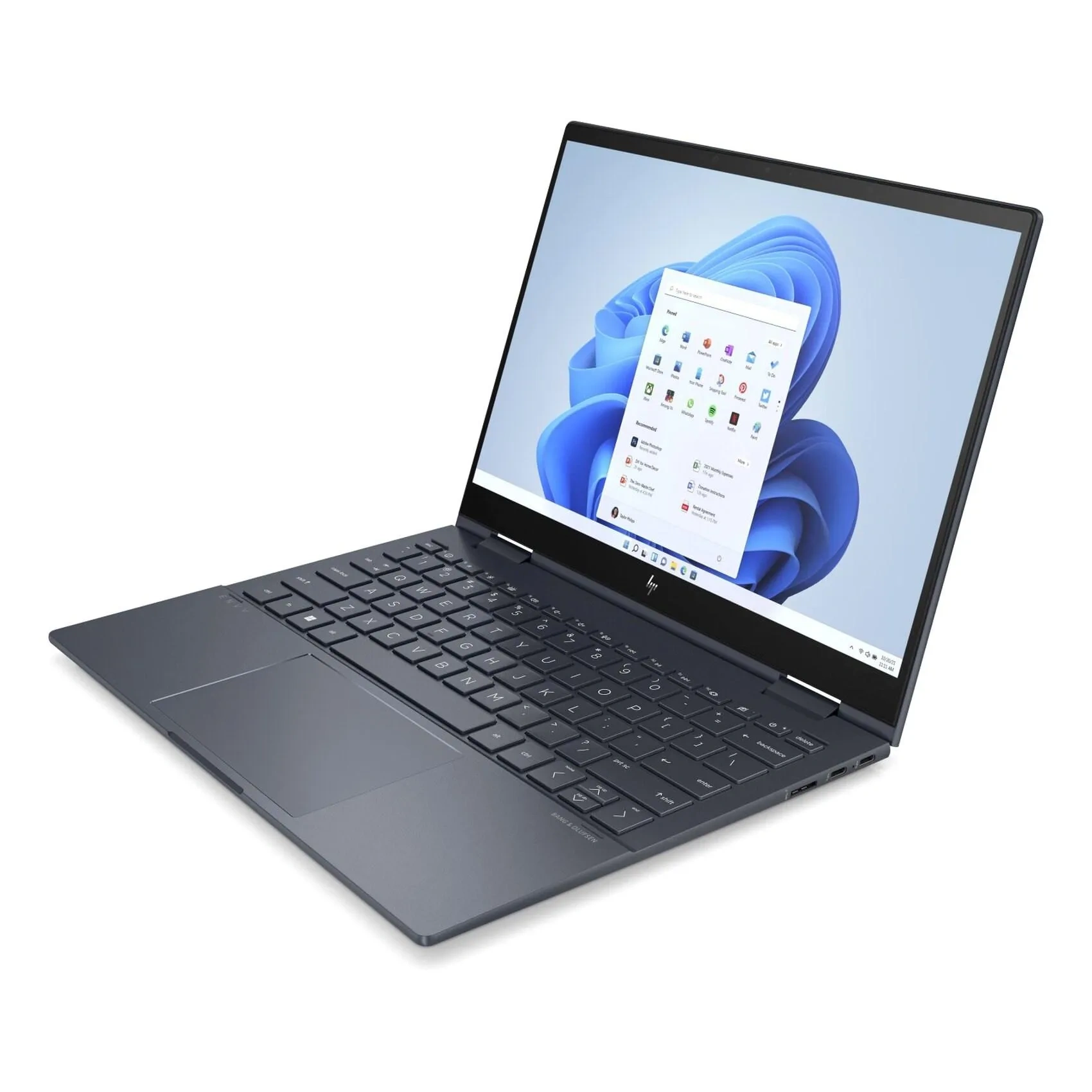 Hp Envy X360 2-in-1 Laptop, Windows 11 Home, 13.3, Touch Screen, Intel Core I7-1250u, 16GB Ram, 512GB Ssd, 2.8k, Space Blue 822s2ea 13-bf0017ne