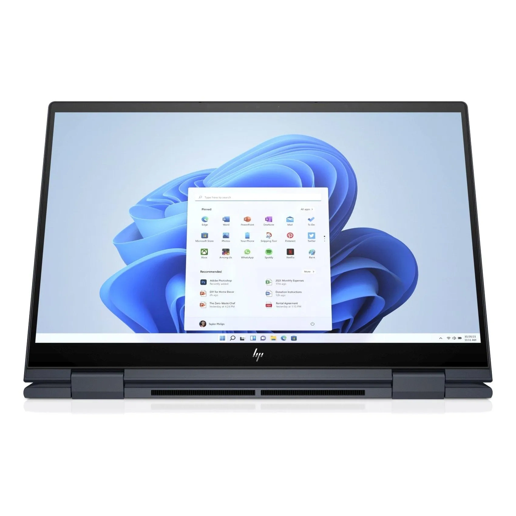 Hp Envy X360 2-in-1 Laptop, Windows 11 Home, 13.3, Touch Screen, Intel Core I7-1250u, 16GB Ram, 512GB Ssd, 2.8k, Space Blue 822s2ea 13-bf0017ne