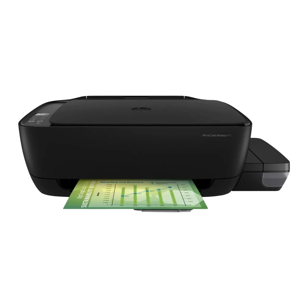 Hp Ink Tank 415 Wireless All-in-one Printer Print, Copy, Scan Black Z4b53a