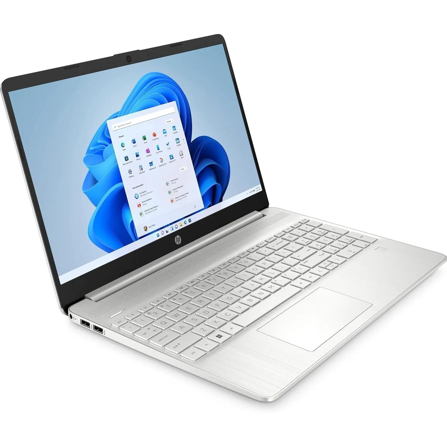 Hp Laptop, Intel Core I7-1255u, 16GB Ram, 512GB Ssd, 15.6-inch Fhd Ips, Windows 11 Home, Natural Silver 15s-fq5146ne