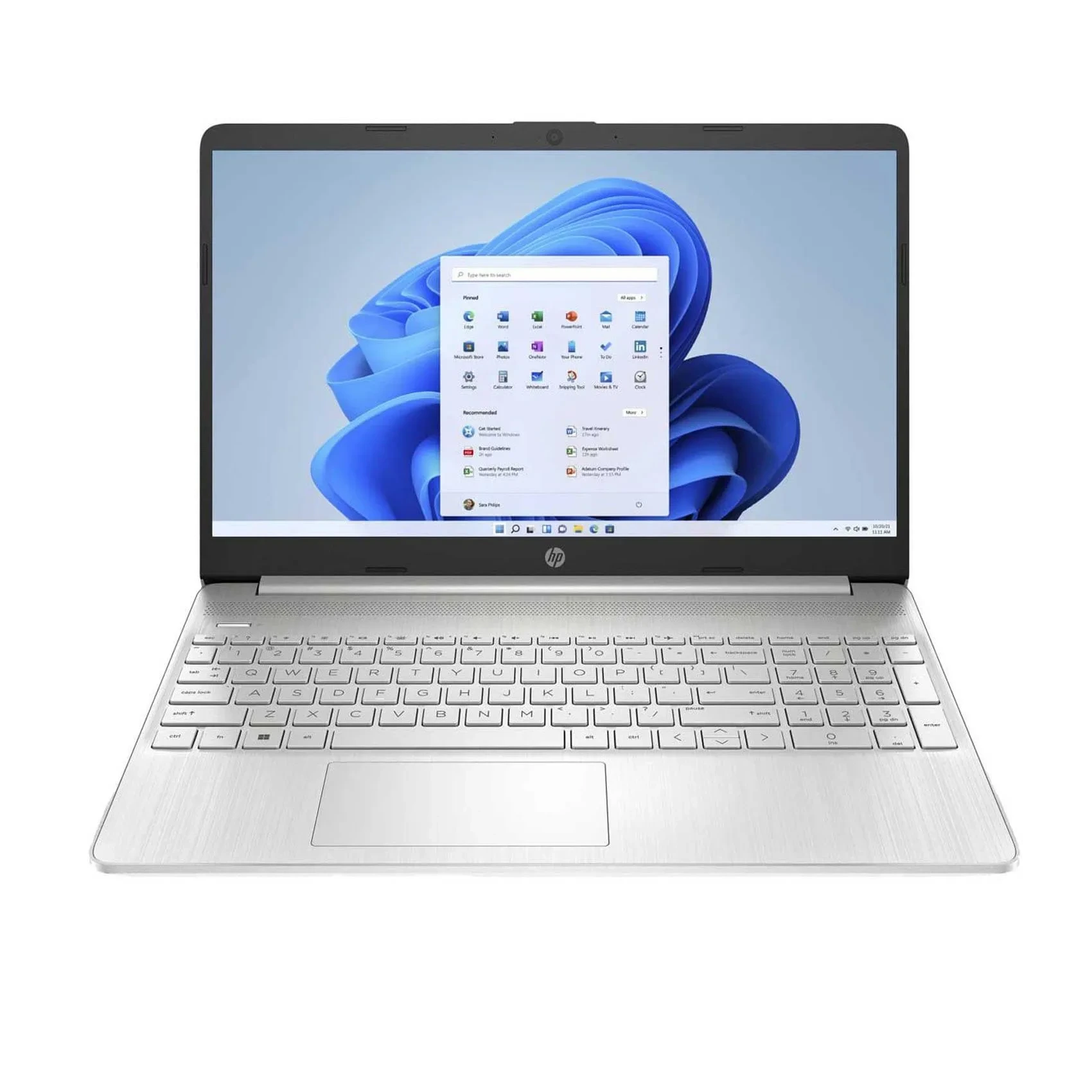 Hp Laptop Windows 11 Home 15.6 Intel Core I3-1215u 8GB Ram 256GB Ssd Fhd Natural Silver 91w23ea 15s-fq5148ne