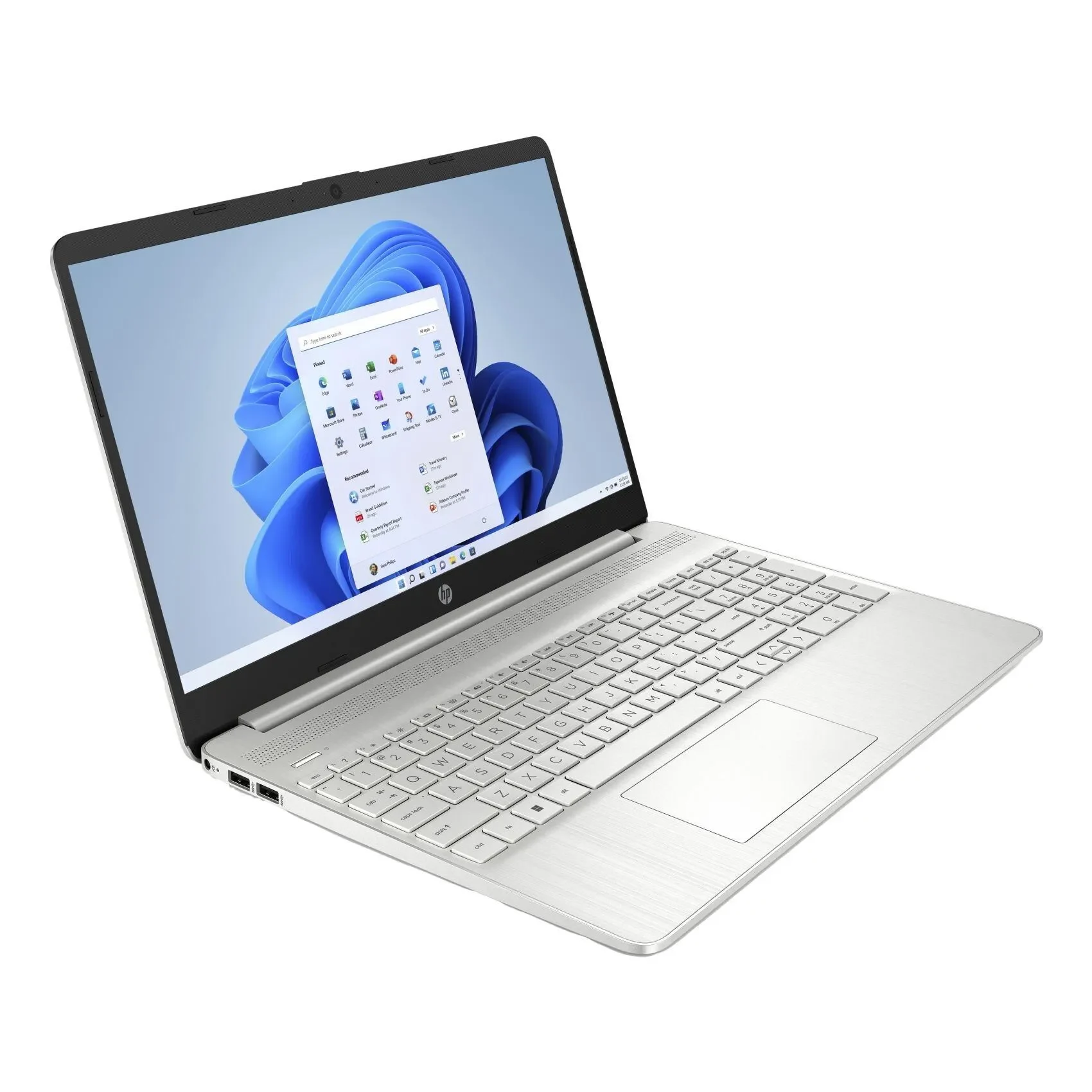 Hp Laptop Windows 11 Home 15.6 Intel Core I3-1215u 8GB Ram 256GB Ssd Fhd Natural Silver 91w23ea 15s-fq5148ne