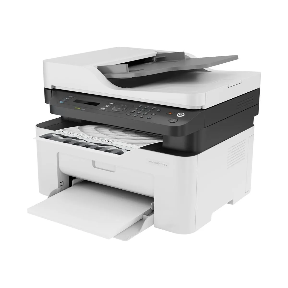 Hp Laserjet Black & White Print, Copy, Scan And Fax Mfp 137fnw
