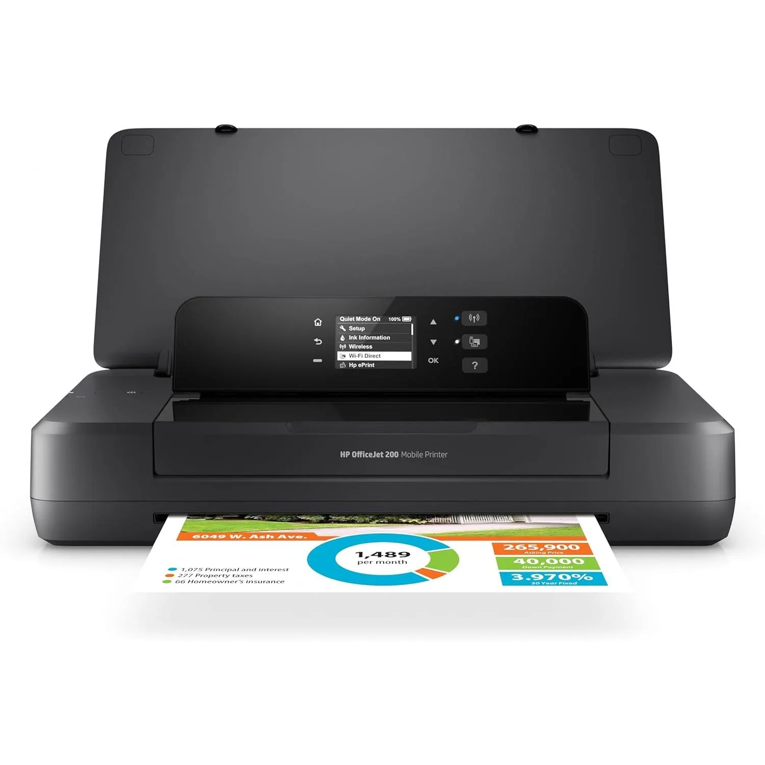 Hp Officejet 202 Printer With Wifi Function Black