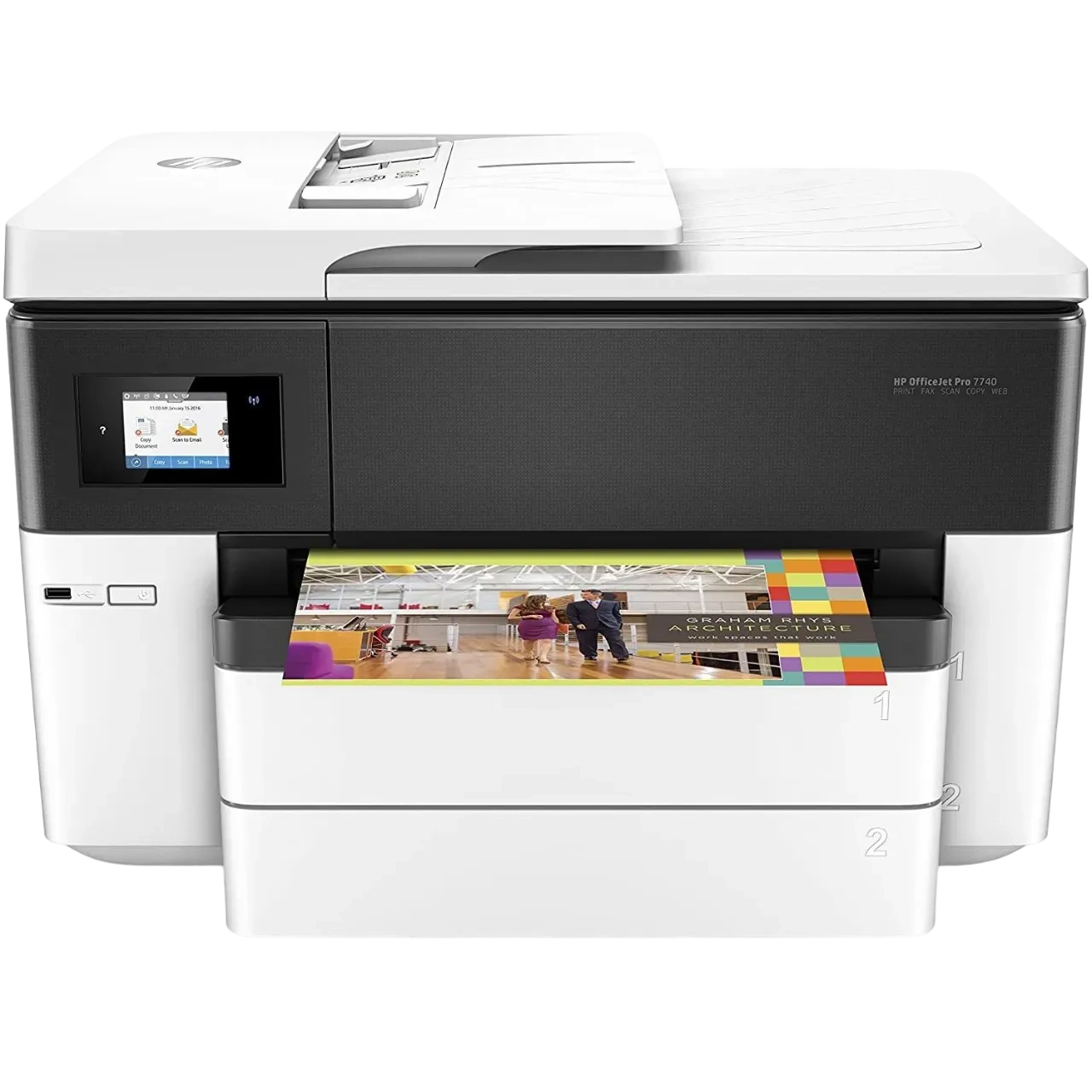 Hp Officejet Pro 7740 Wide Format Aio Printer G5j38a