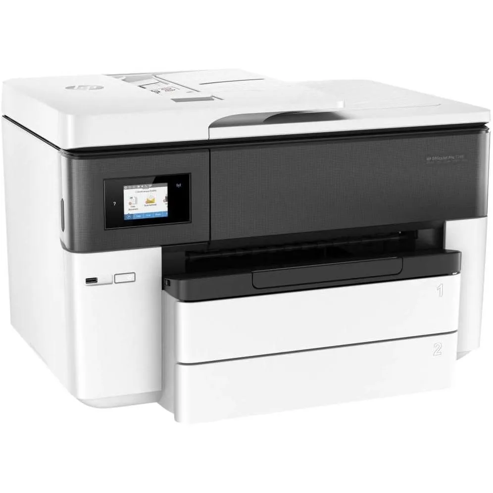 Hp Officejet Pro Wide Format All-in-one Printer White 7740