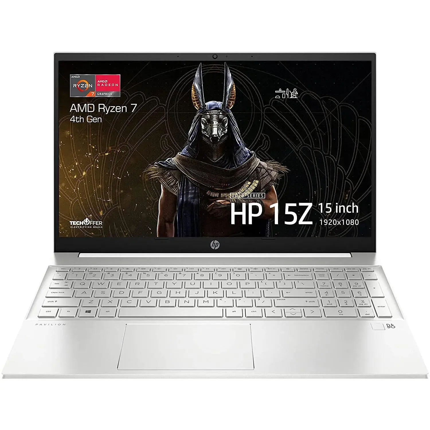 Hp Pavilion 15 Laptop, Amd Ryzen 7 4700u, 512GB Ssd, 16GB Ddr4 Ram, 15.6" Full Hd Ips Display, Windows 10
