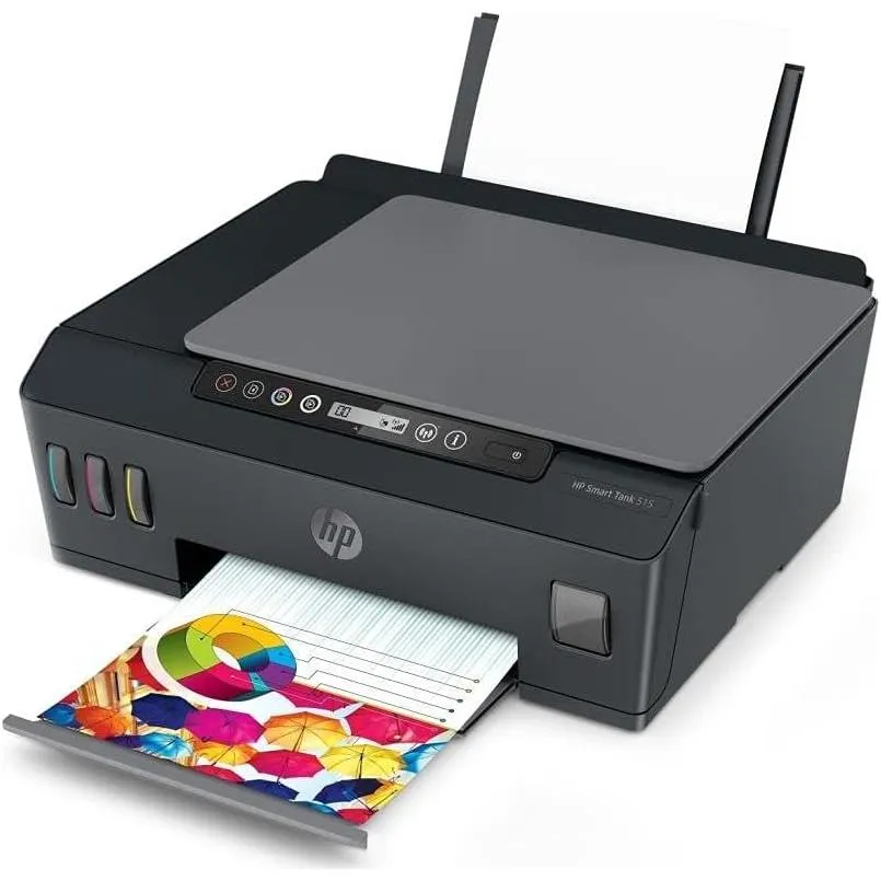 Hp Smart Tank 515 Printer Wireless All In One Print Up To 18000 Black Or 8000 Color Pages Black 1tj09a