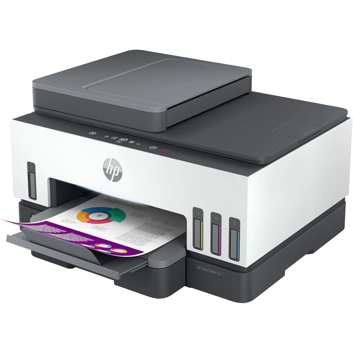 Hp Smart Tank 790 Printer Wireless Print Scan Copy Fax Auto Duplex Adf Print Up To 18000 Black Or 8000 Color Pages 4wf66a