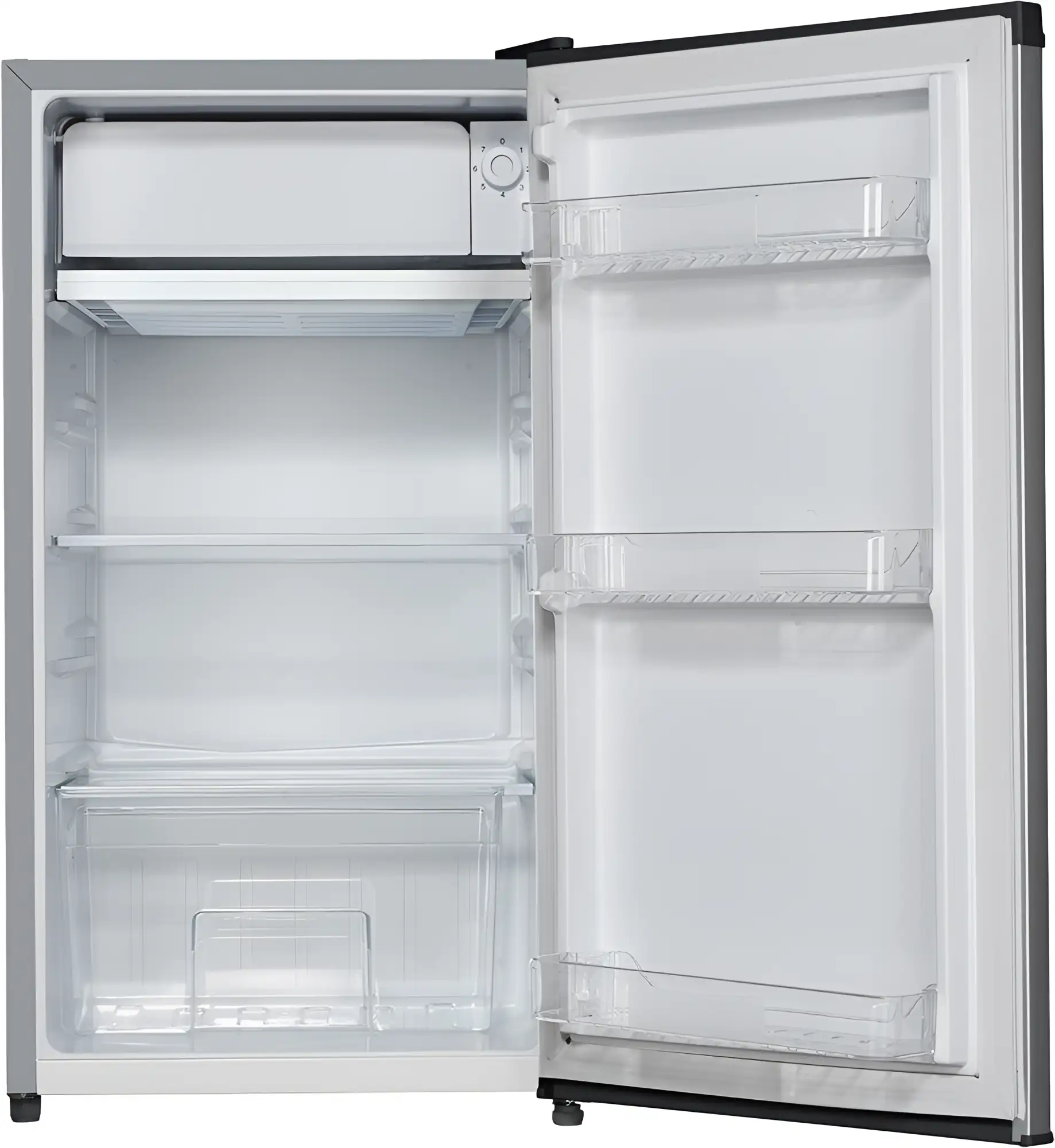 Hoover 118 Litre Single Door Refrigerator, Silver_Hsd-K118-S