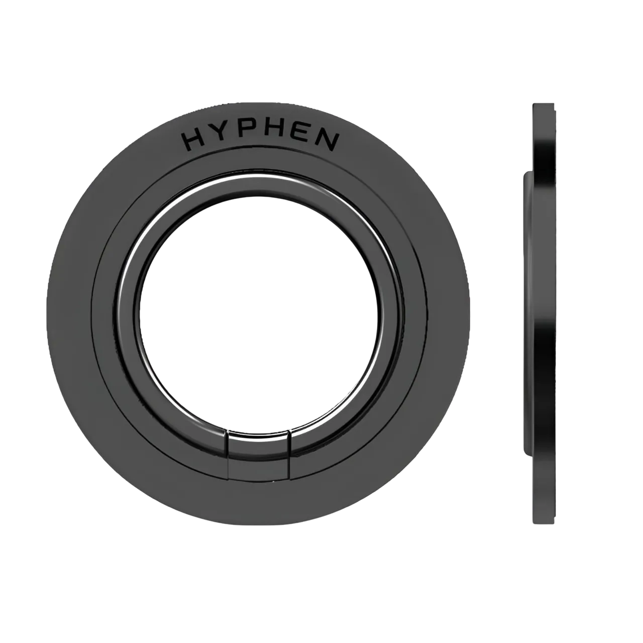 HYPHEN Magnetic Smartphone Ring Holder And Stand Black Hph-mrsbk4940