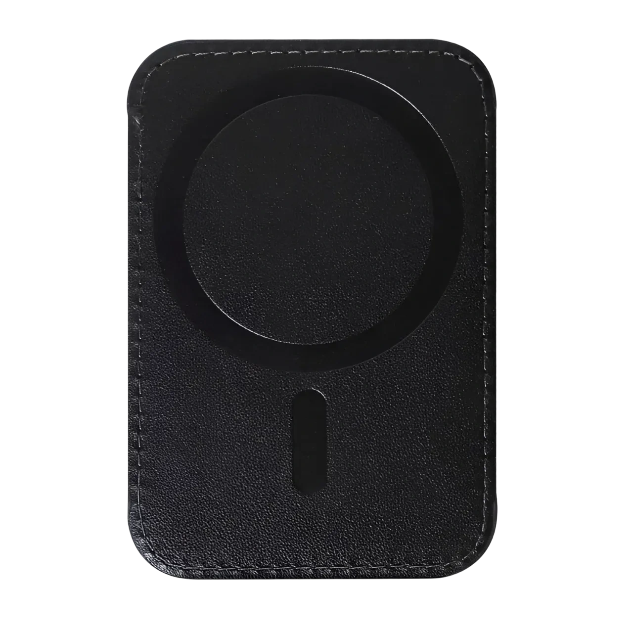 HYPHEN Magsafe Wallet Dual Pocket With Grip For Smartphones Black Hmw-dpgbk5022
