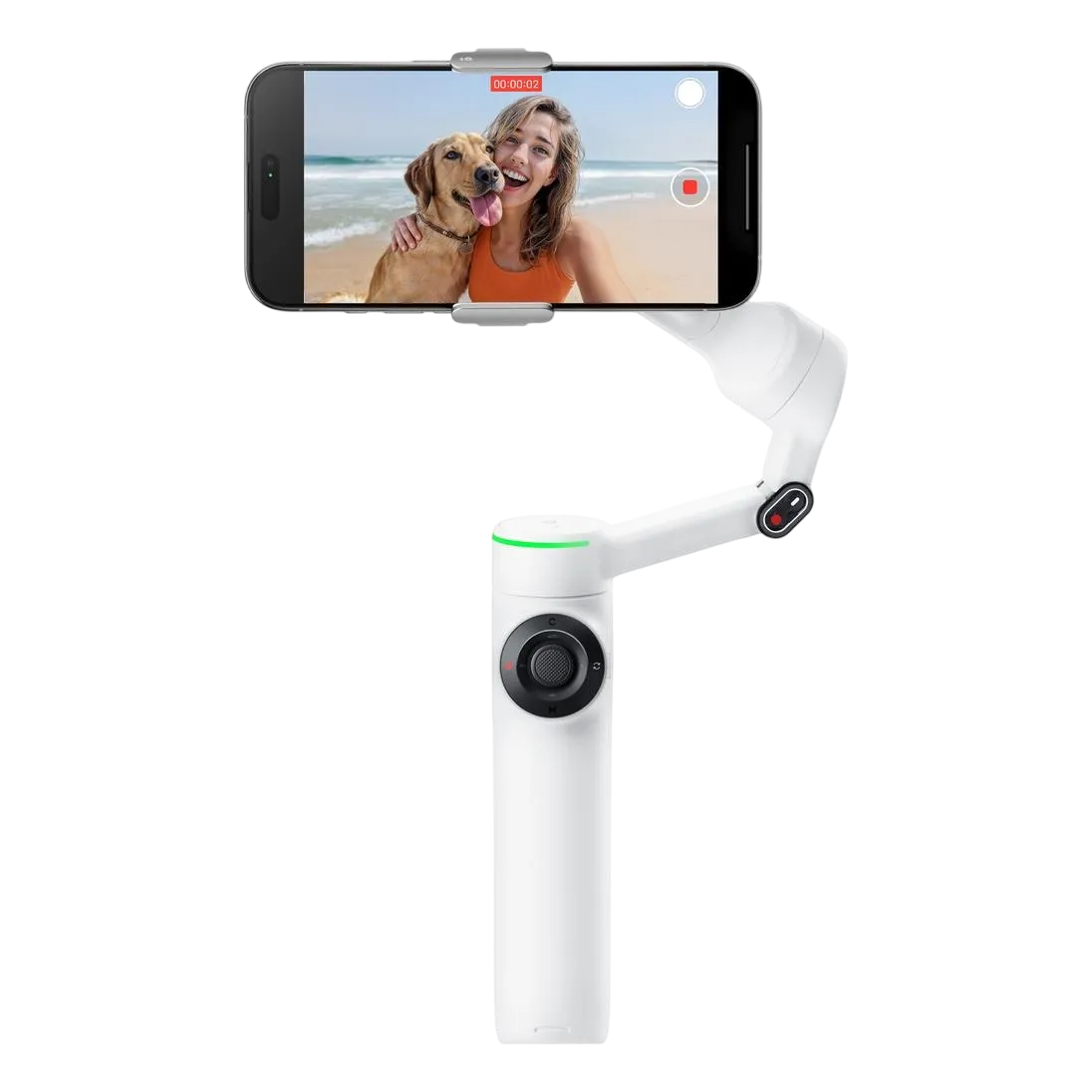 Insta360 Flow 2 Pro Ai Tracking Smartphone Gimbal Summit White I04cinsabqbsw