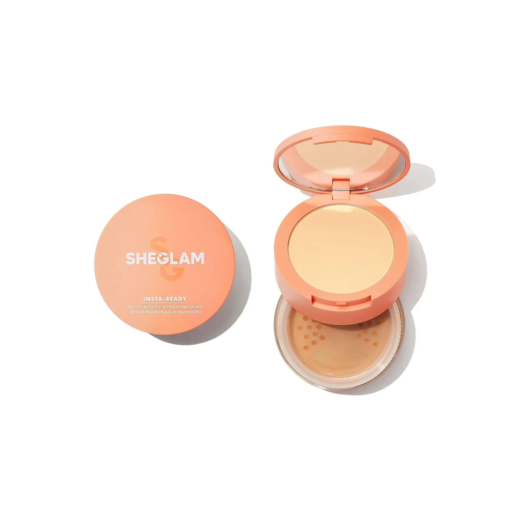 Sheglam Insta-ready Face & Under Eye Setting Powder Duo-cocoa Loco