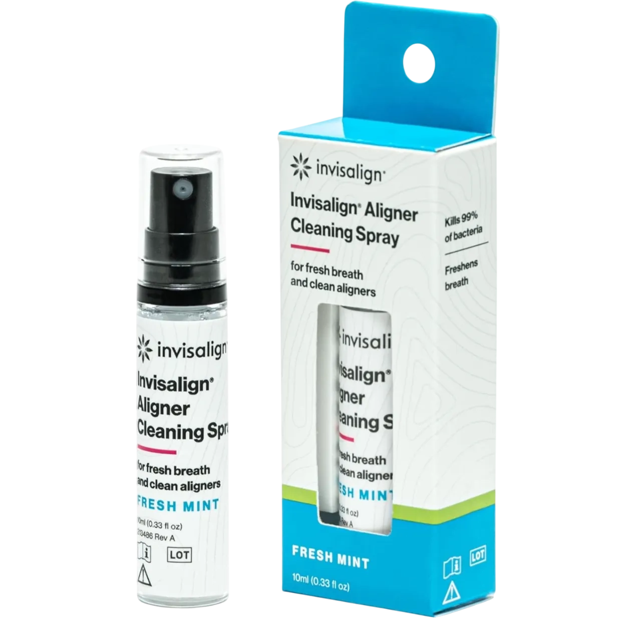 Invisalign Aligner Cleaning Spray For Aligner And Retainer Cleaning, 10ml