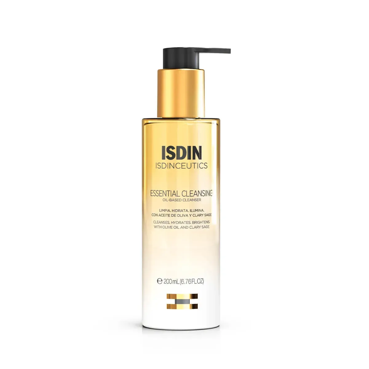 Isdin Isdinceutics Essential Cleansing Oil Based Facial Cleanser 200ml