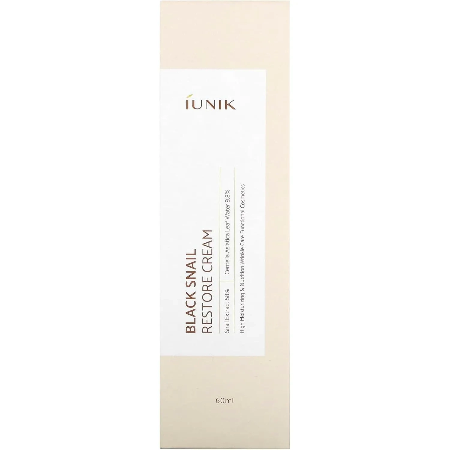IUNIK Black Snail Restore Cream 60ml