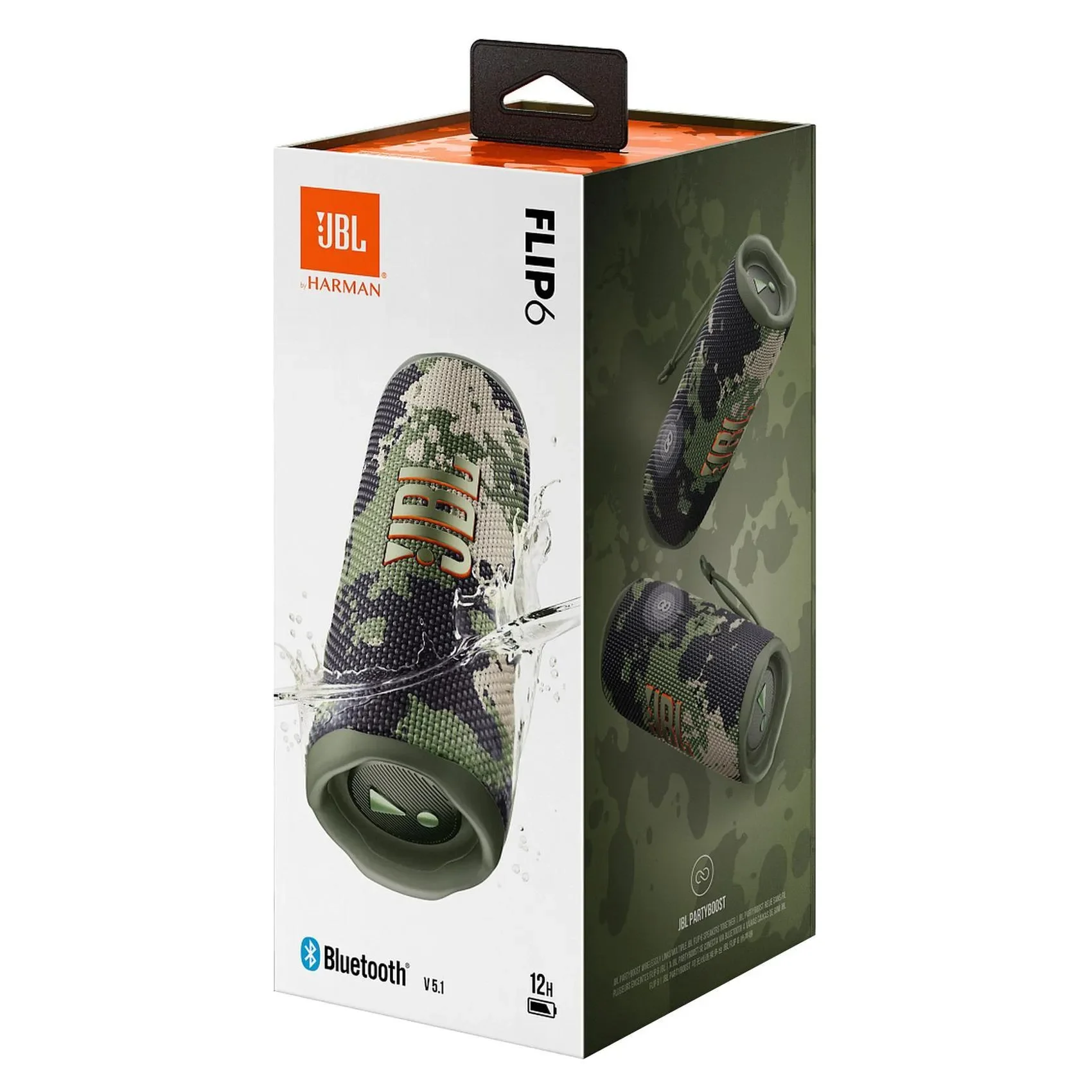 JBL Flip 6 Ip67 Portable Bluetooth Speaker Waterproof With Powerful Sound And Deep Bass Squad