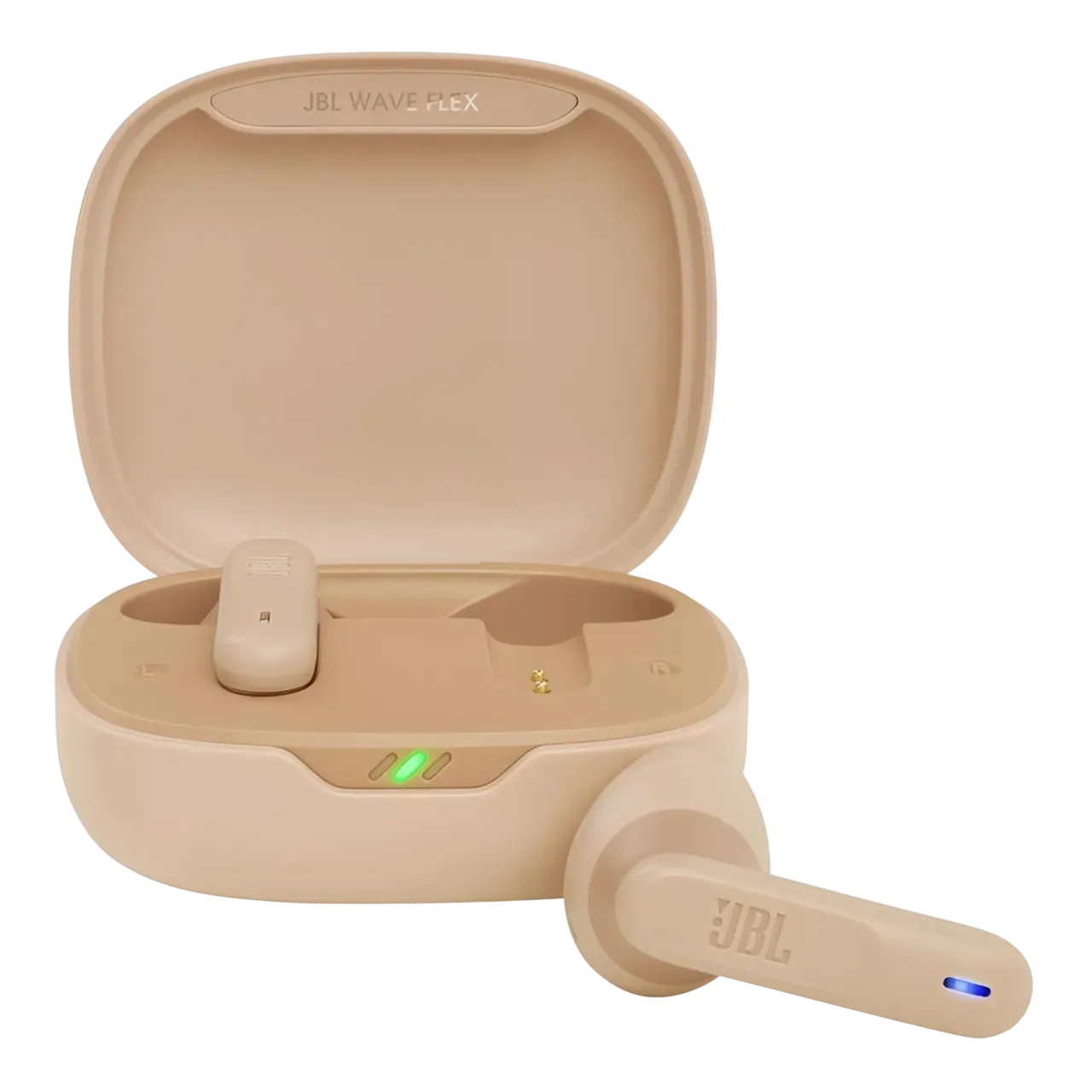 JBL Wave Flex True Wireless Earbuds, Beige, JBLwflexbeg