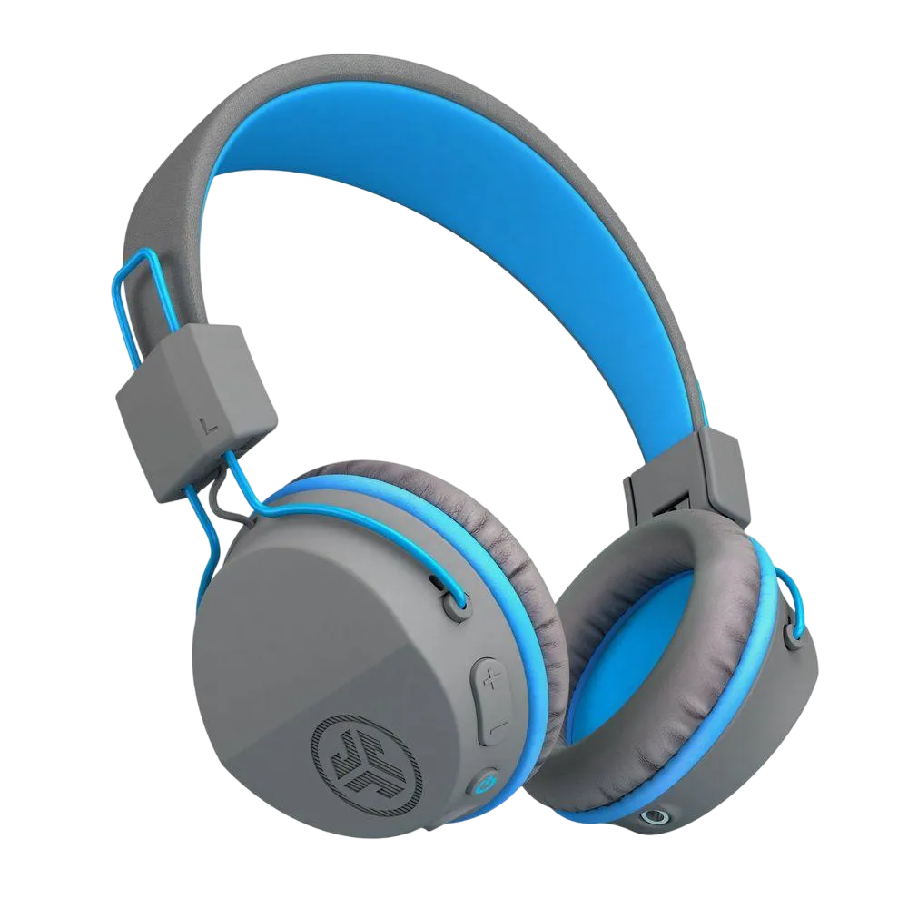 JLab Jbuddies Studio Kids Wireless Headset Grey/blue Studiokwdgryblu