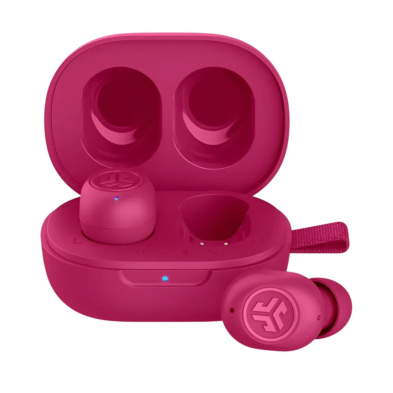 JLab Jbuds Mini True Wireless Earbuds, Pink, Ieuebjbminirpnk124