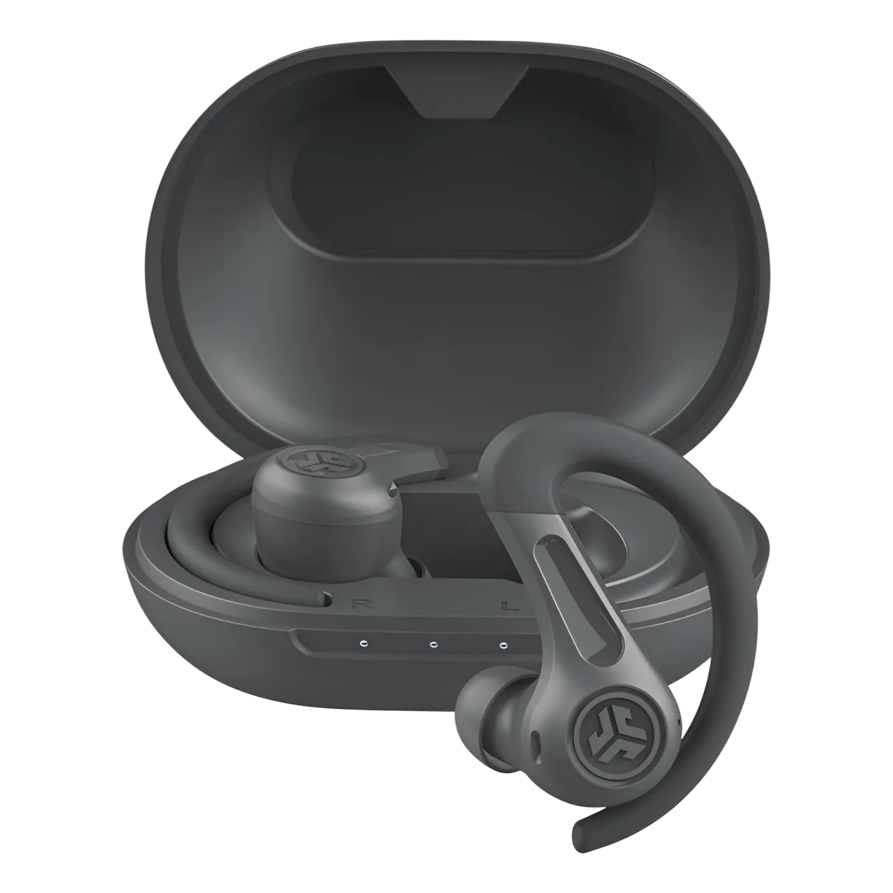 JLab Jbuds Sport 4 Anc True Wireless Earbuds, Graphite, Ieuebjbsptancrgph84
