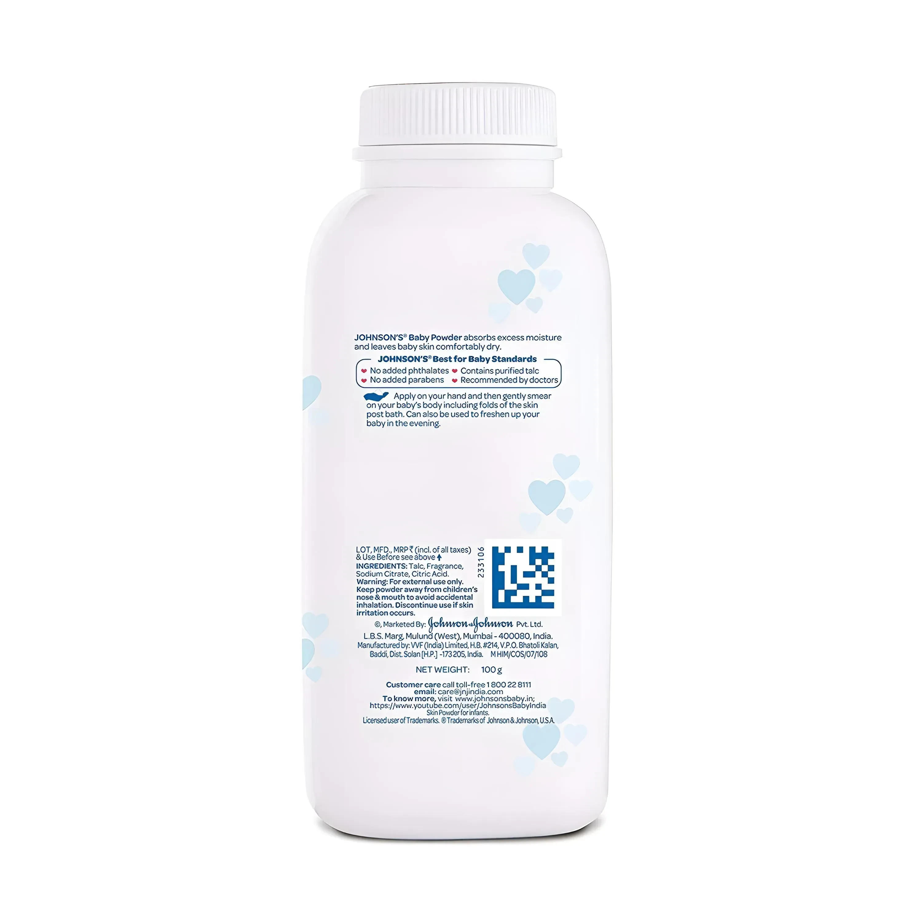 Johnson's Baby Powder 100g