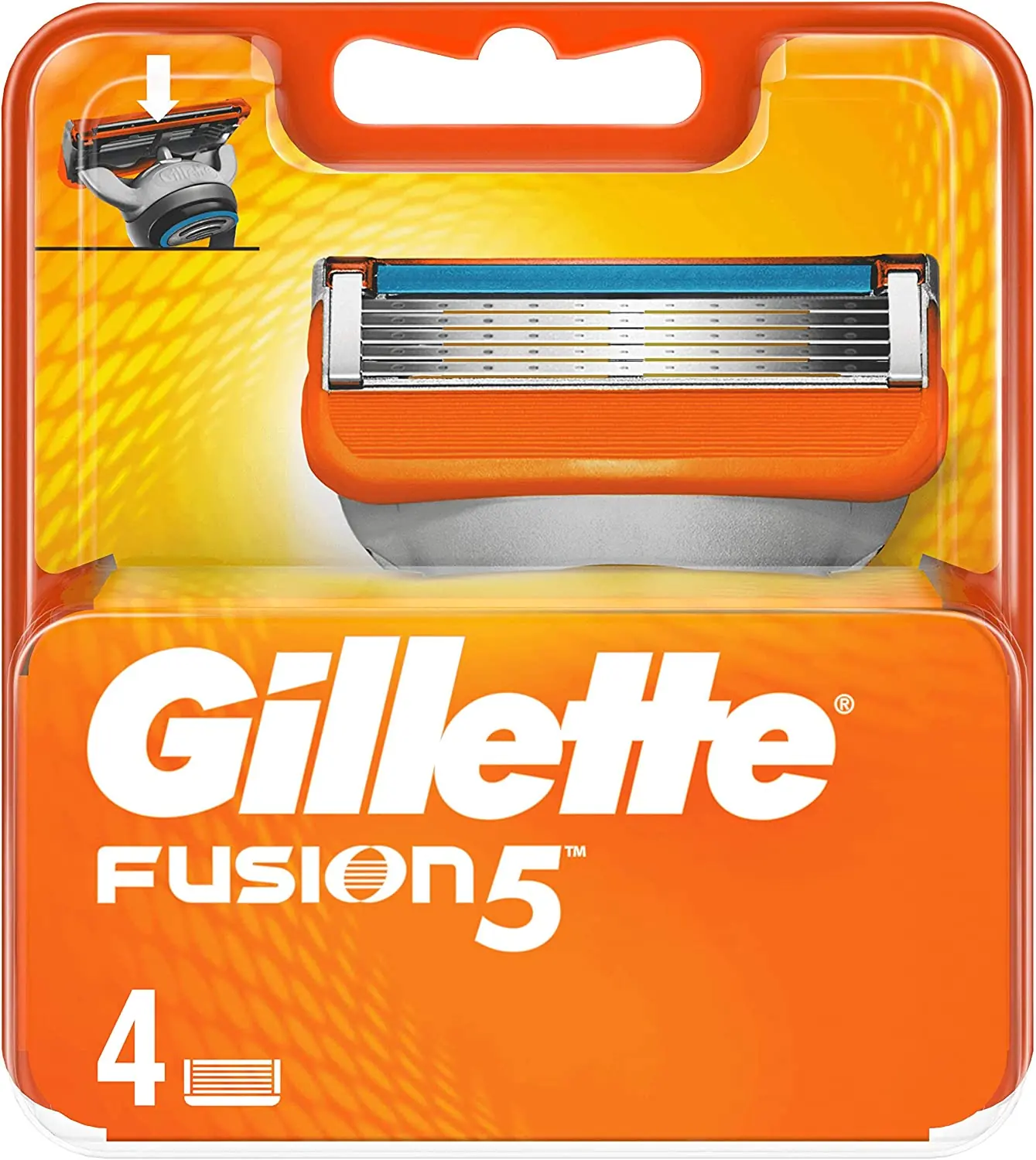 Gillette Fusion5 Razor Blades For Men 4 Count