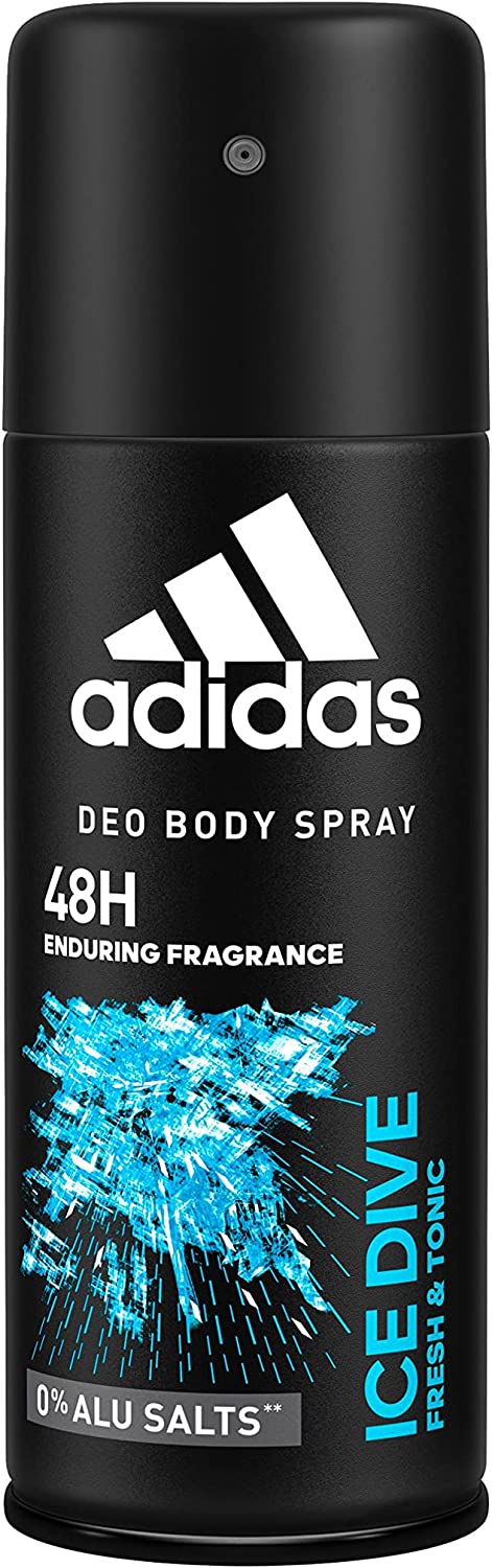 Adidas Ice Dive Deodorant Body Spray For Him 150 Ml 