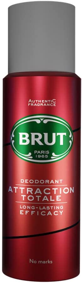 Brut Attraction Total Deodorant for Men - 200ml