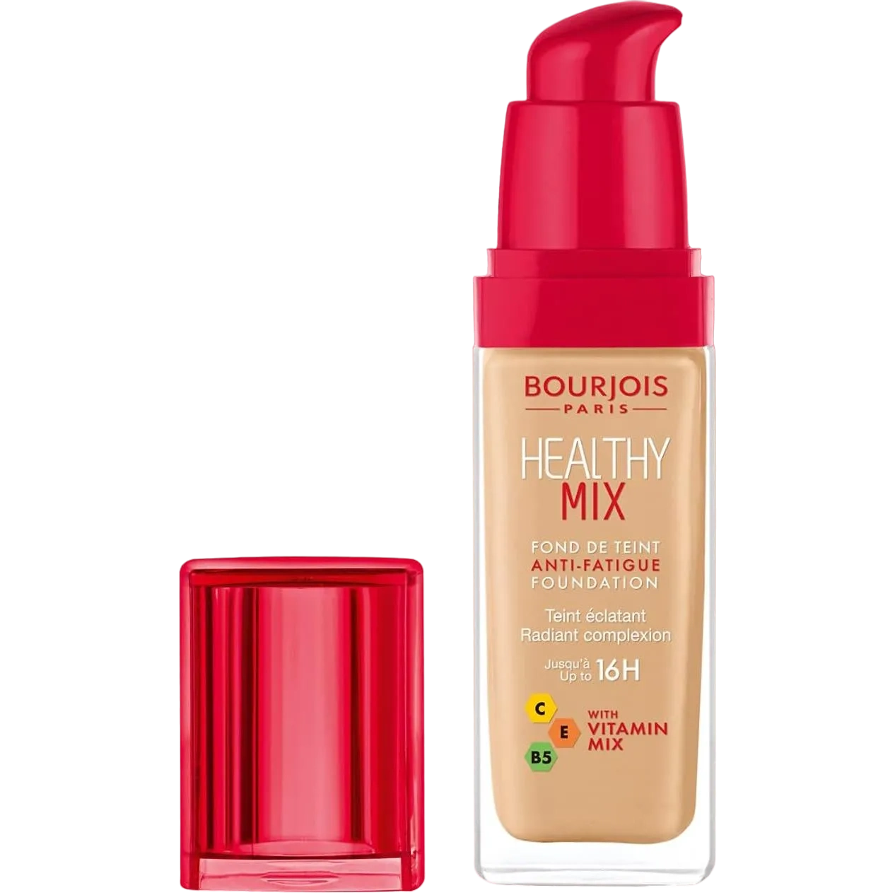 Bourjois Healthy Mix Anti-Fatigue Foundation 53 Light Beige 30 Ml