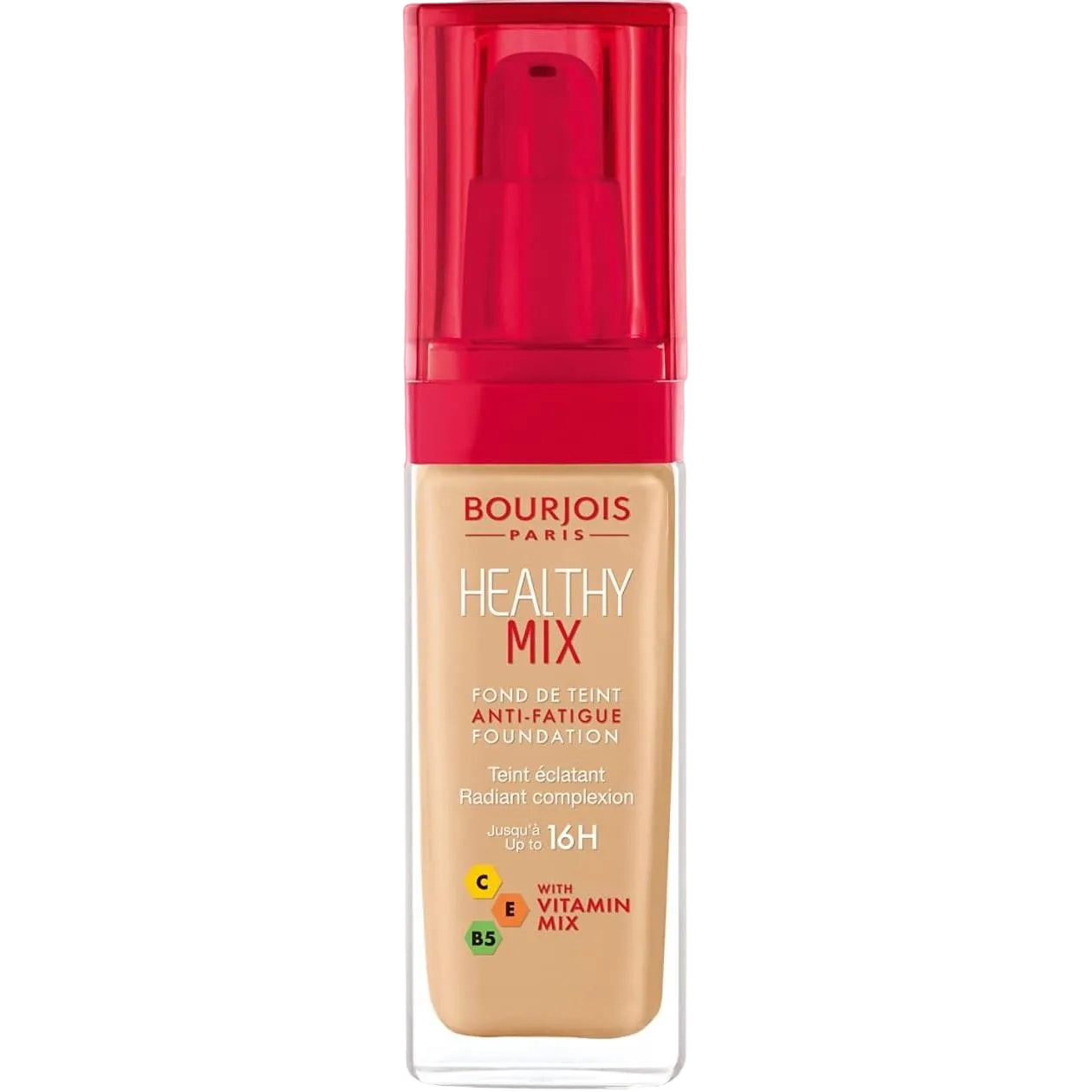 Bourjois Healthy Mix Anti-Fatigue Foundation 53 Light Beige 30 Ml