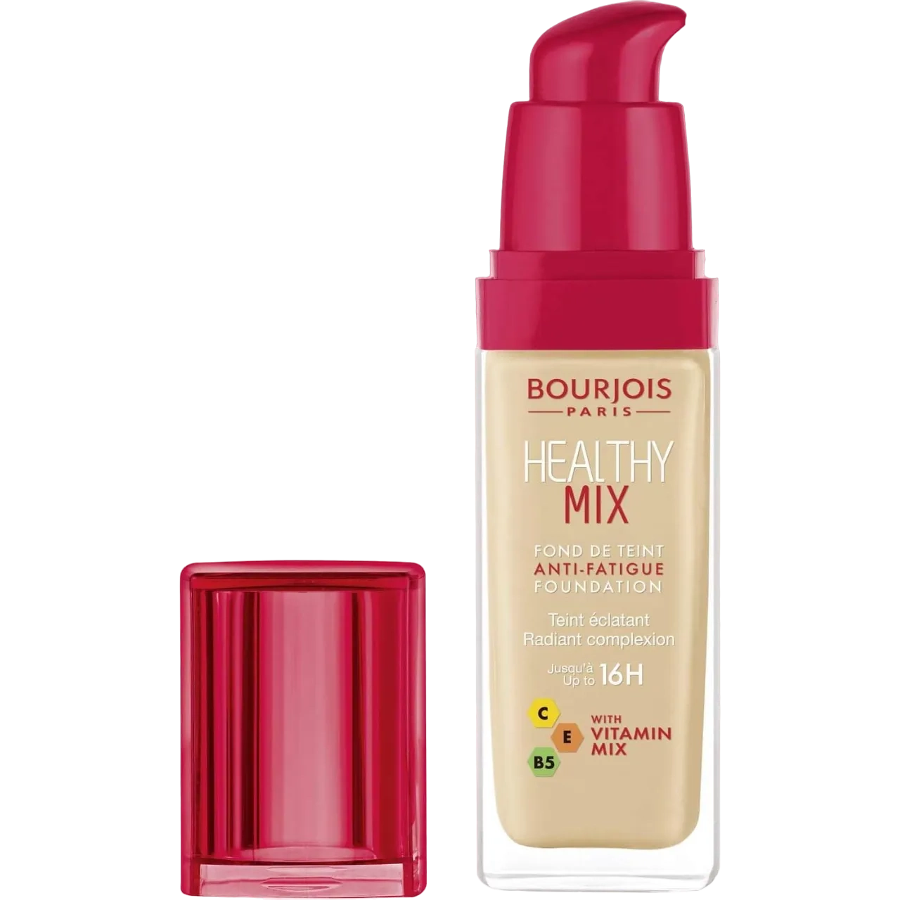 Bourjois Healthy Mix Anti-Fatigue Foundation 52 Vanilla 30 Ml