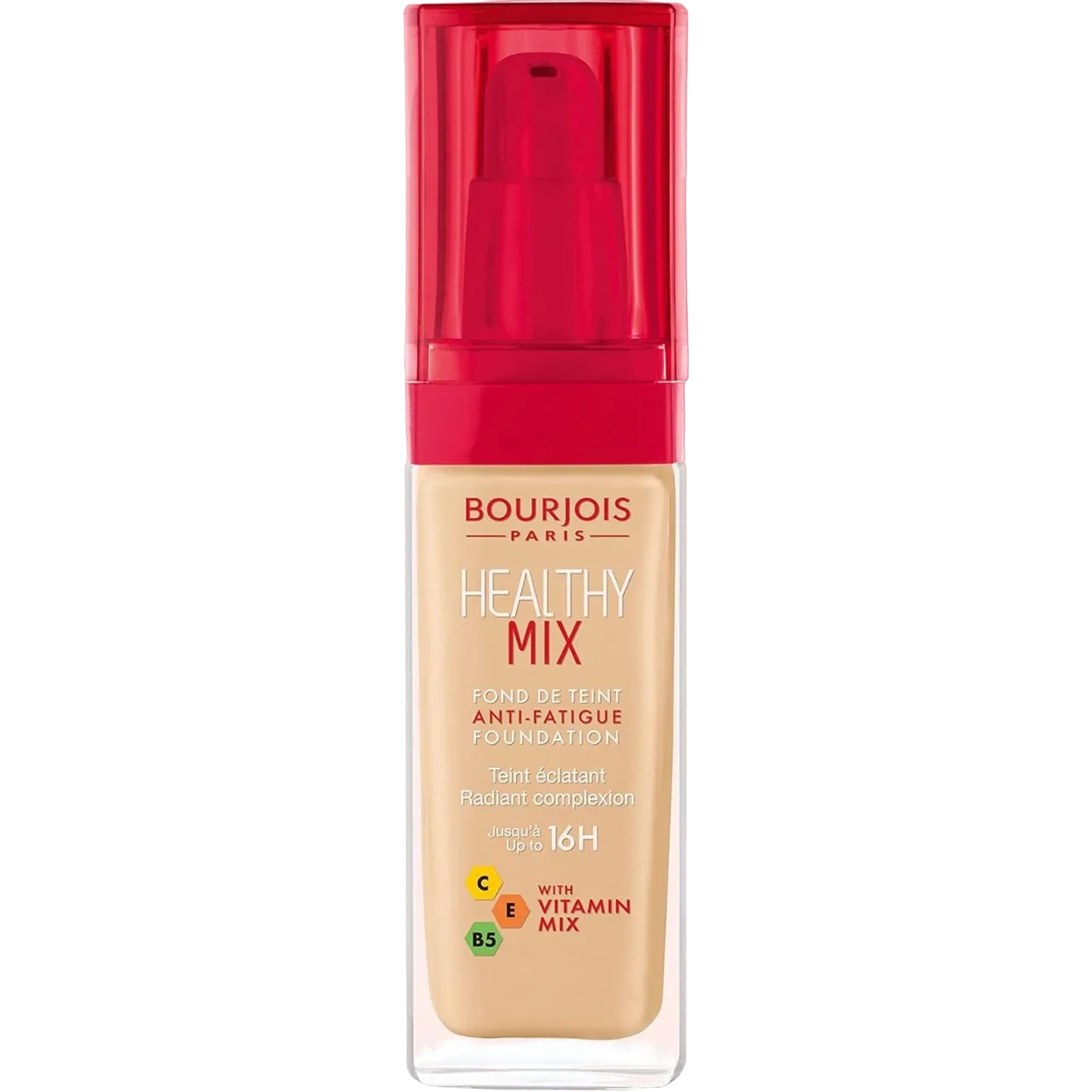 Bourjois Healthy Mix Anti-Fatigue Foundation 52 Vanilla 30 Ml