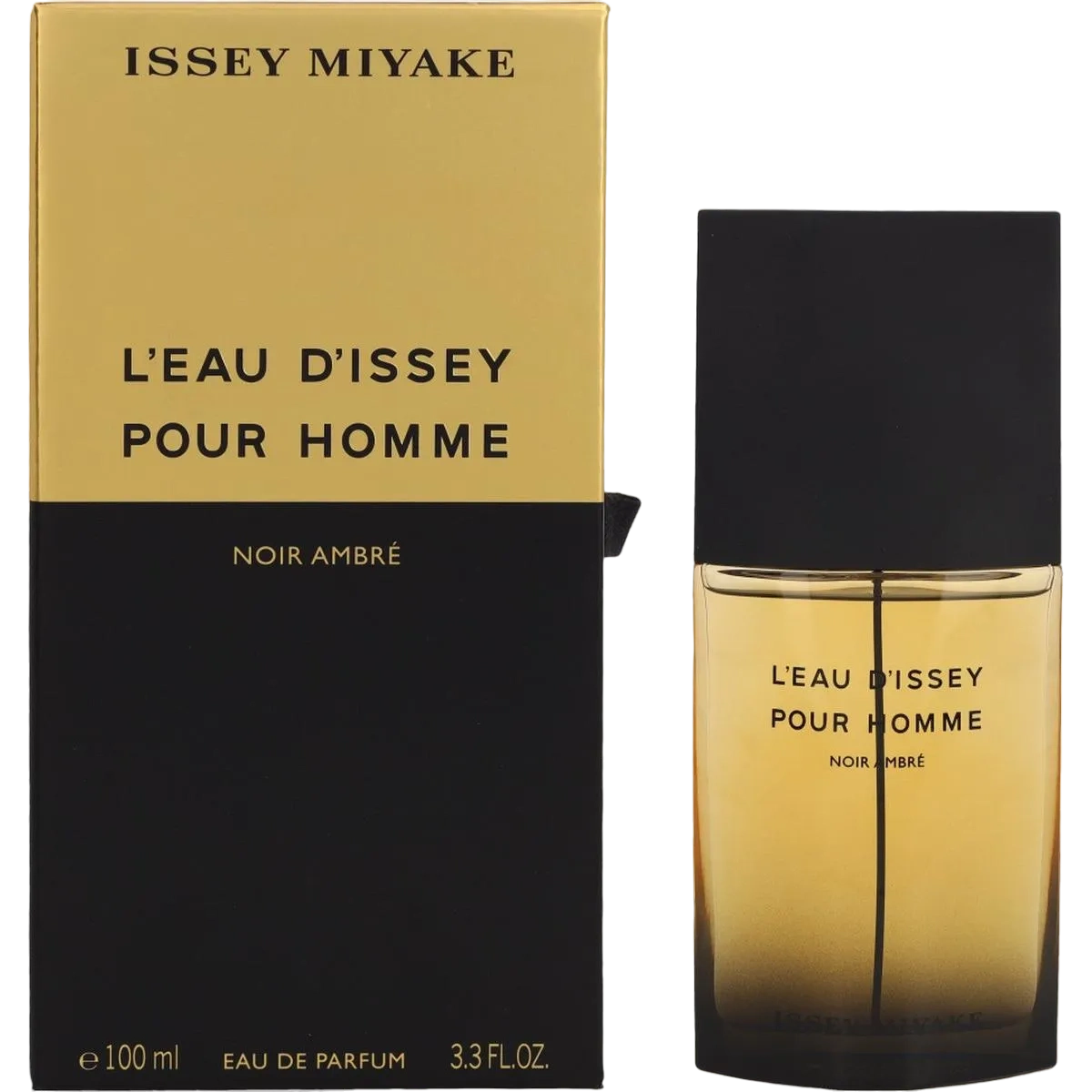 ISSEY MIYAKE L'EAU D'ISSEY NOIR AMBRE POUR HOMME EDP 100ML