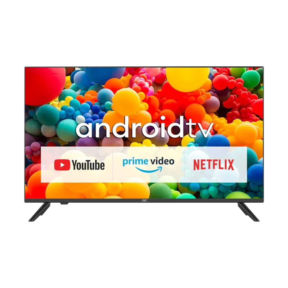 Jvc 40 Inch Edgeless Full HD Android Smart Tv Black LT-40N550