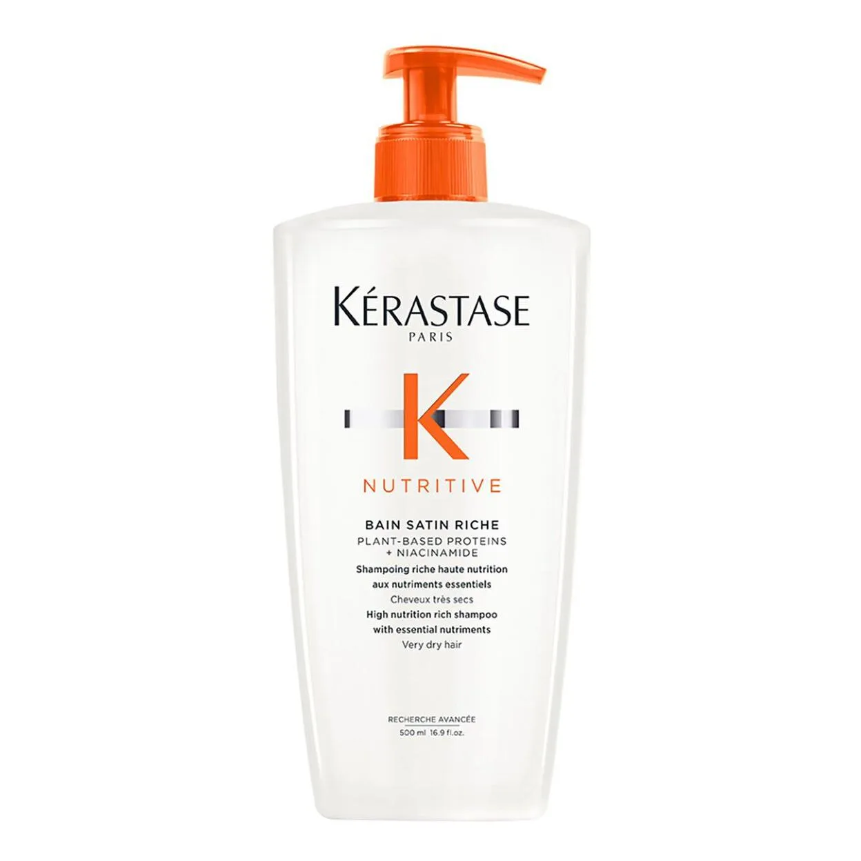 Kérastase Nutritive Bain Satin Hydrating Shampoo For Dry Hair 500ml