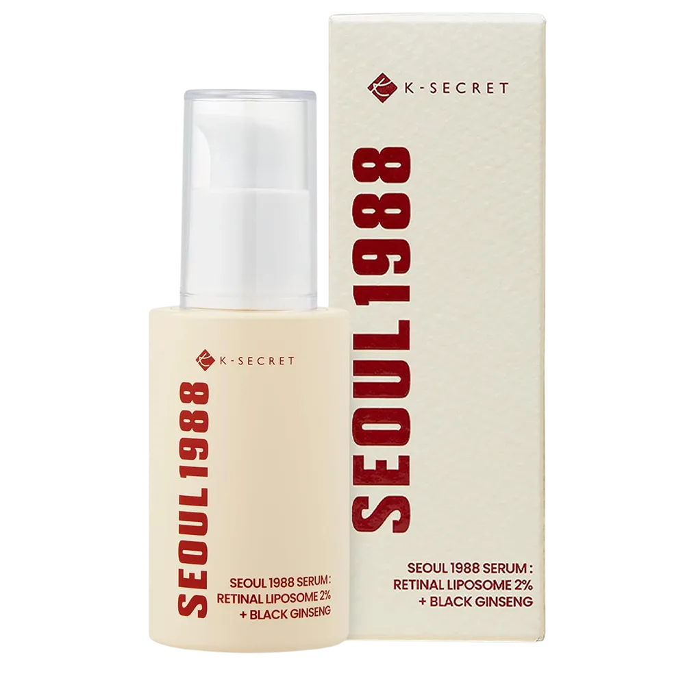 K-SECRET Seoul 1988 Retinal Serum 2% Retinal Liposome Black Ginseng 30ml